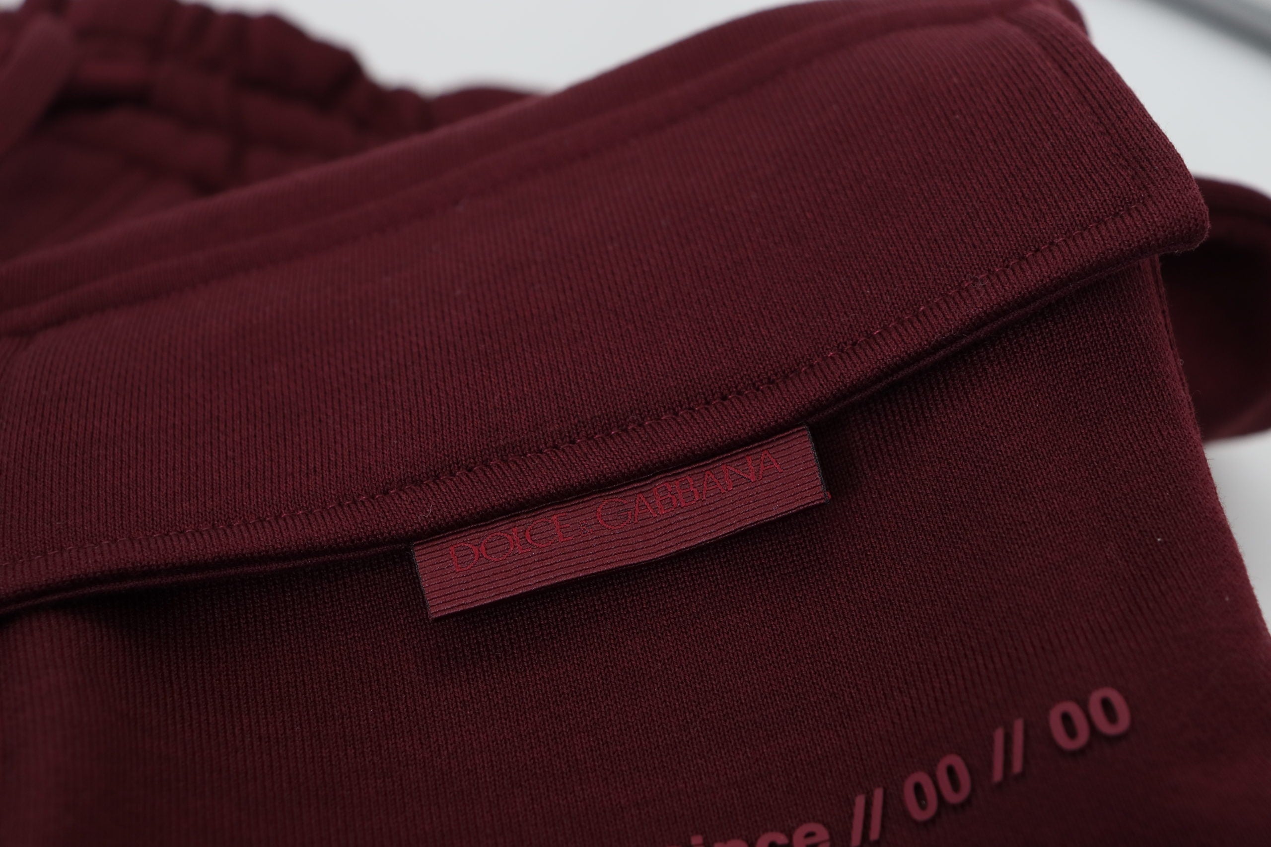 Dolce & Gabbana Maroon Bermuda Cargo Men's Shorts-7