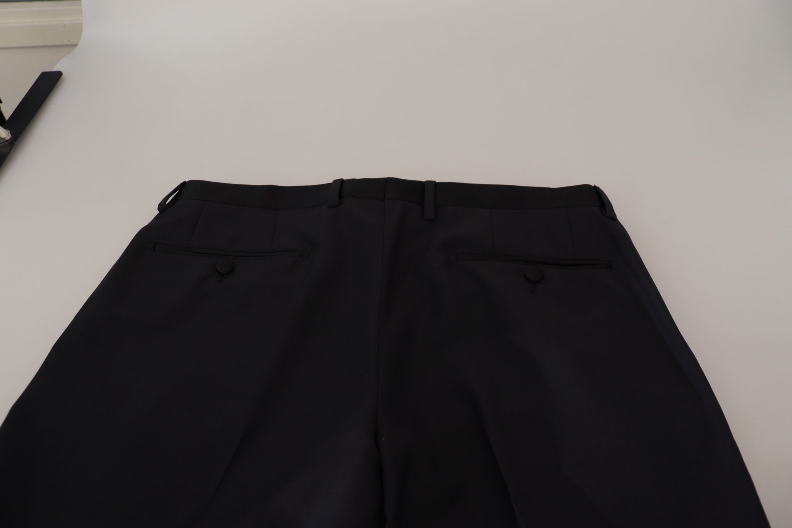 Dolce & Gabbana Black Wool Men's Formal Trousers-6