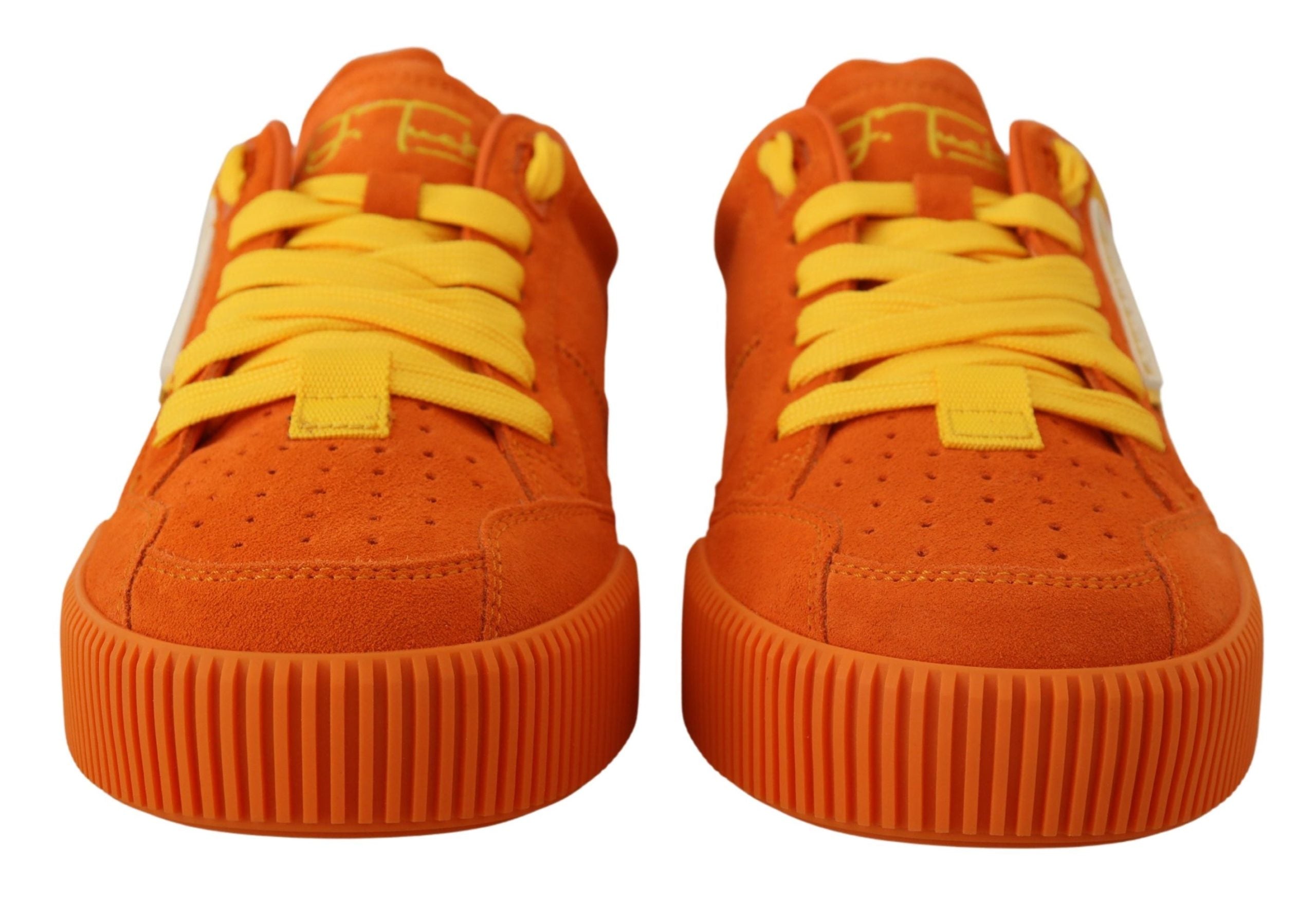 Zapatillas Pj Tucker de cuero naranja de Dolce & Gabbana-2