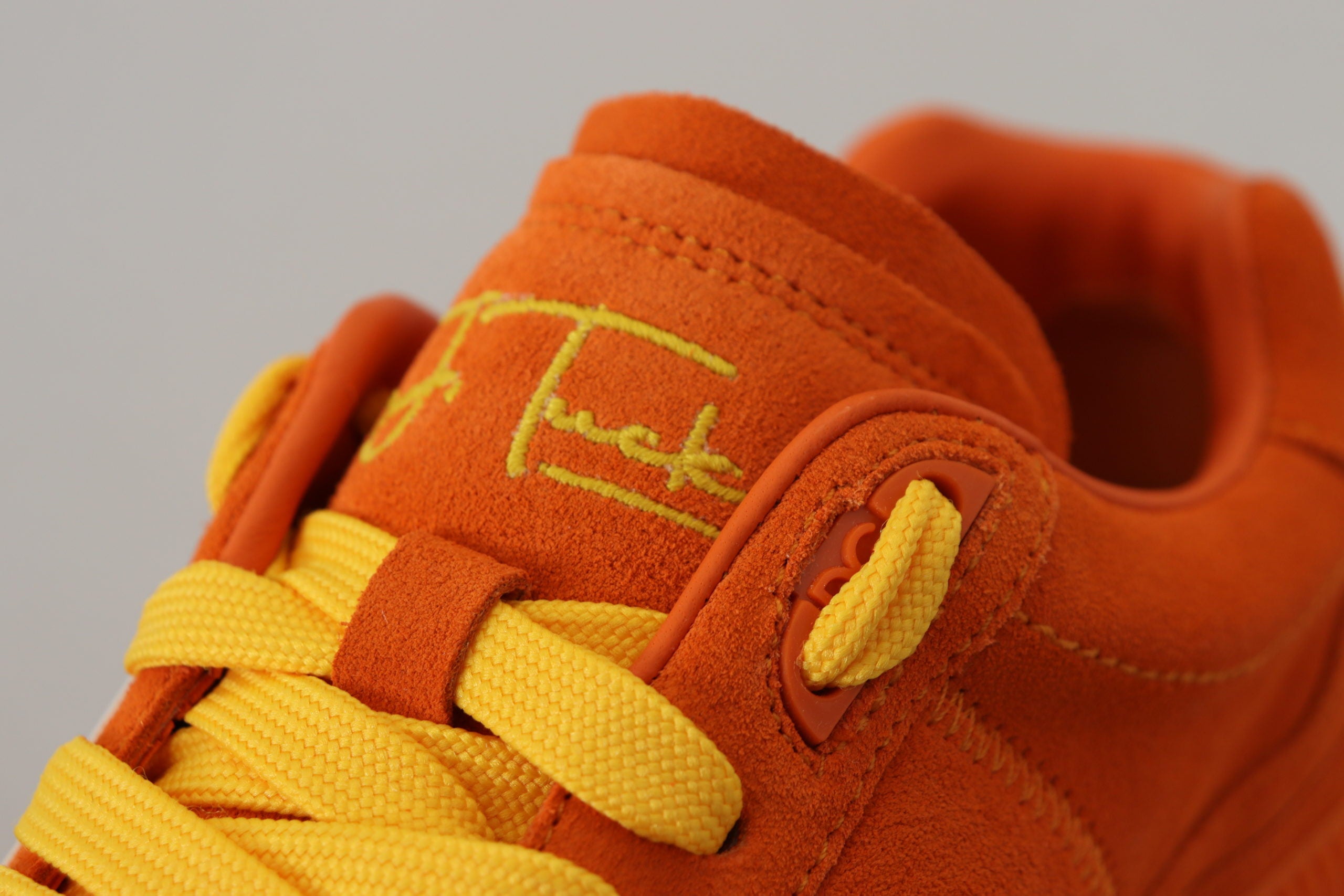 Zapatillas Pj Tucker de cuero naranja de Dolce & Gabbana-8