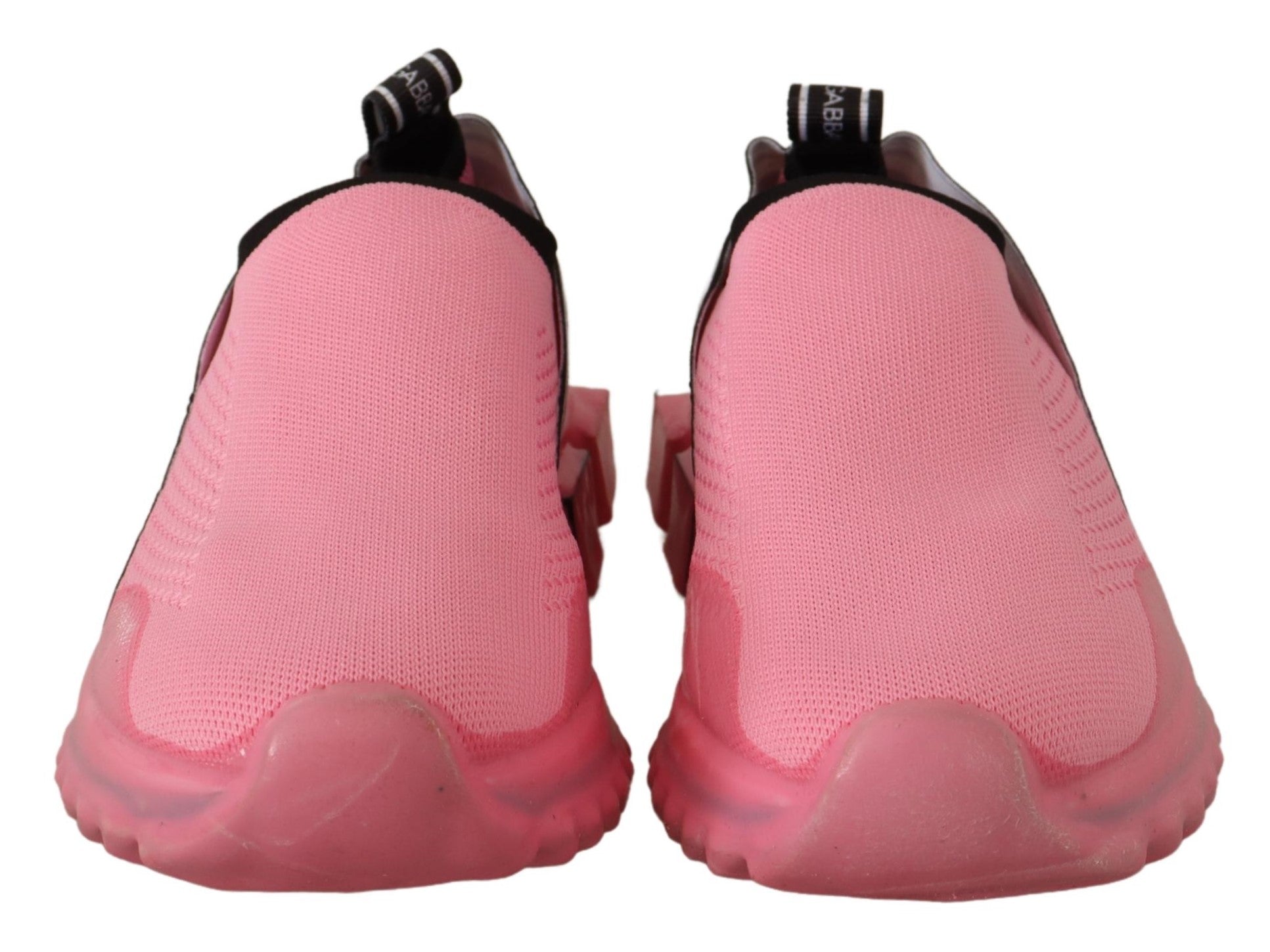 Zapatillas informales sin cordones Sorrento de caña baja en color rosa de Dolce & Gabbana-6
