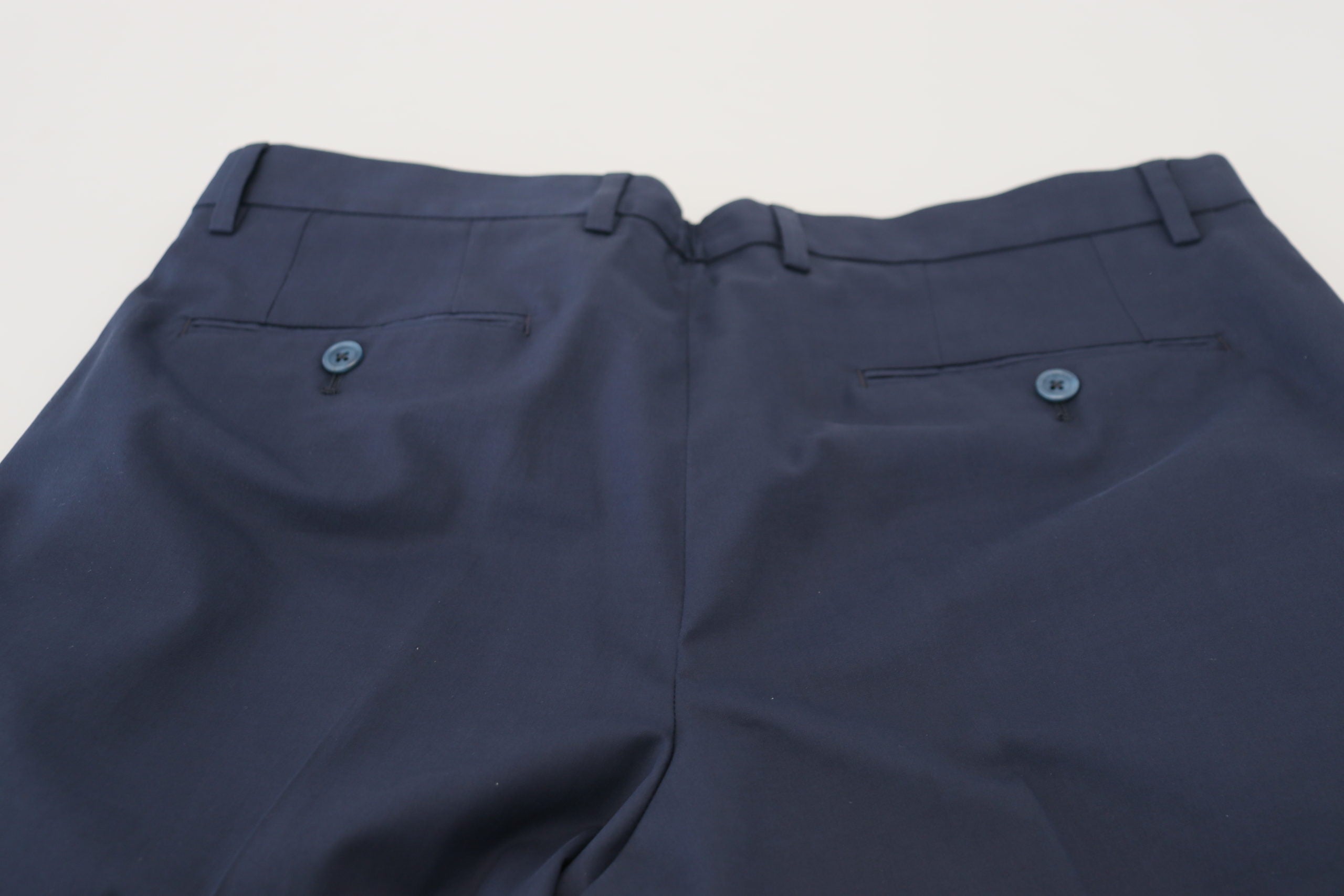 Dolce & Gabbana Blue Chinos Cotton Stretch Casual Shorts-6