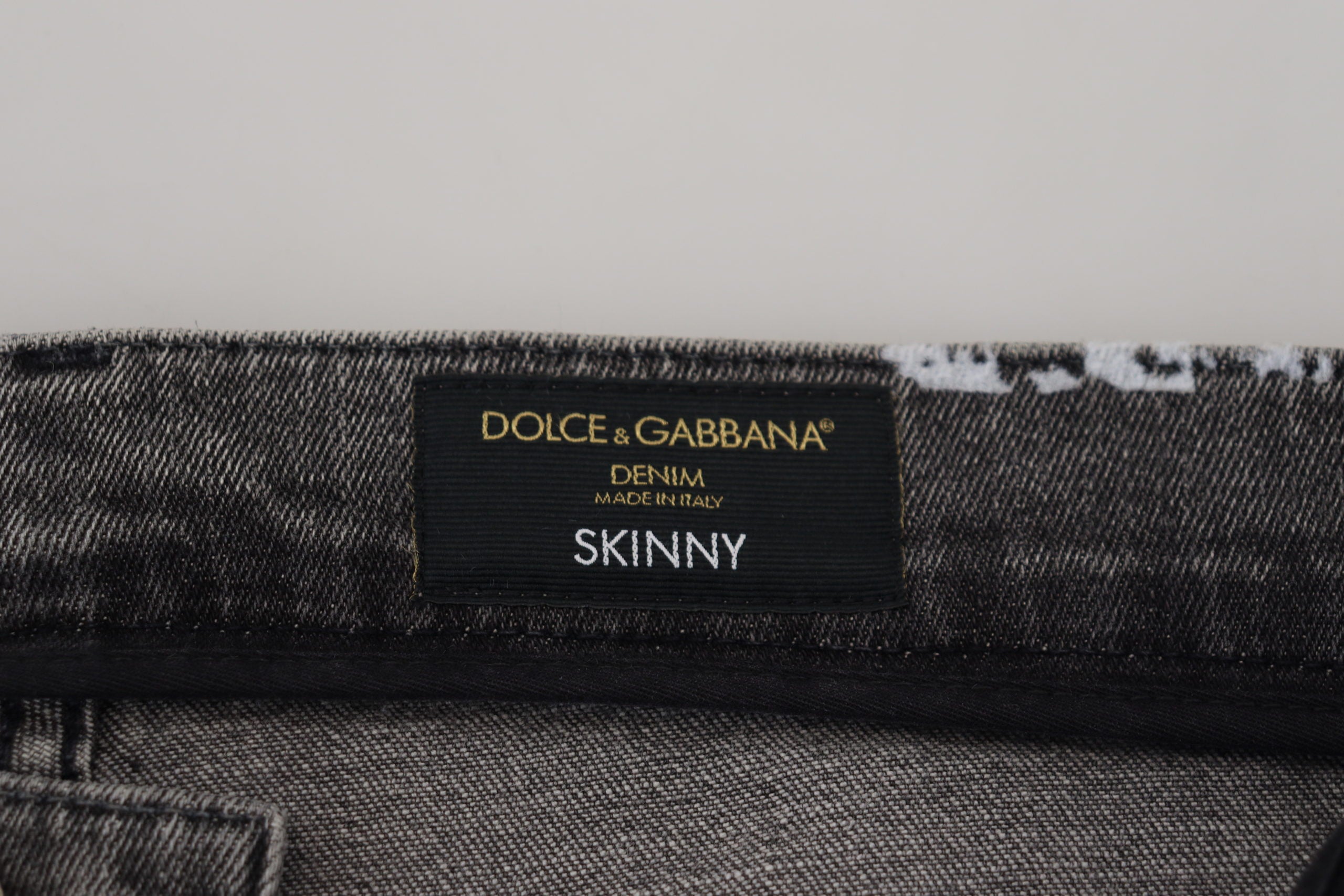 Dolce & Gabbana Multicolor Cotton Tie Dye Skinny Denim Jeans-7