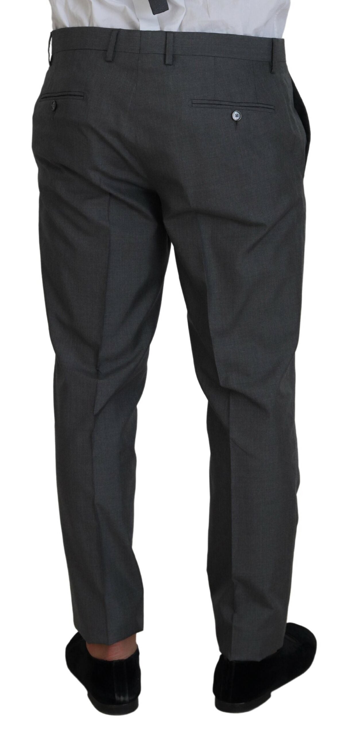 Dolce & Gabbana Grauer MARTINI 3 Stück Slim Fit Anzug-5