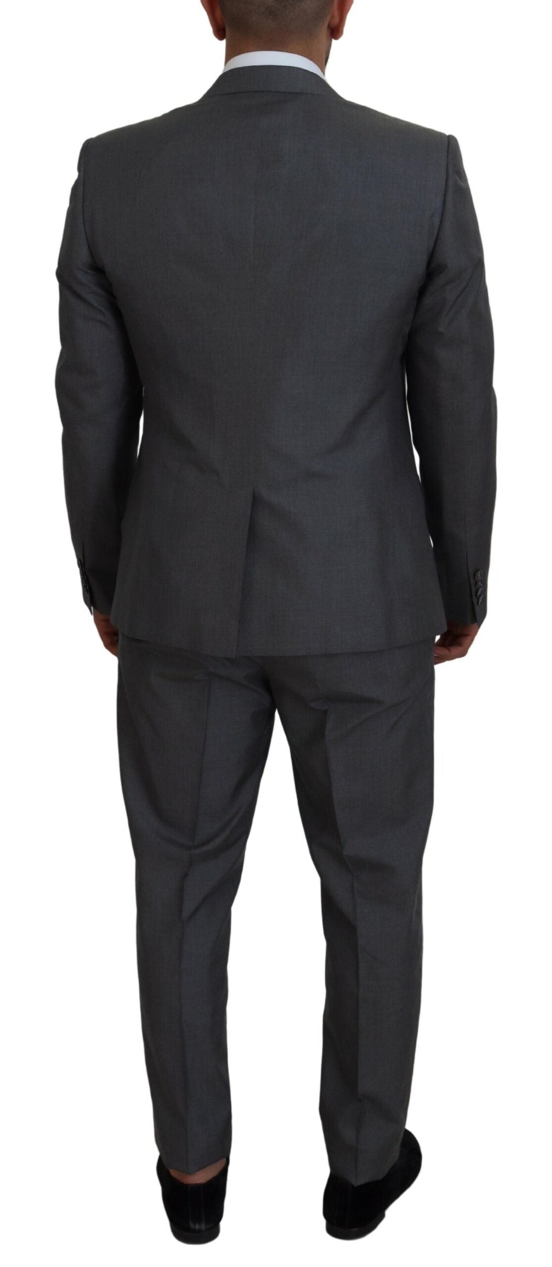 Dolce & Gabbana Grauer MARTINI 3 Stück Slim Fit Anzug-7
