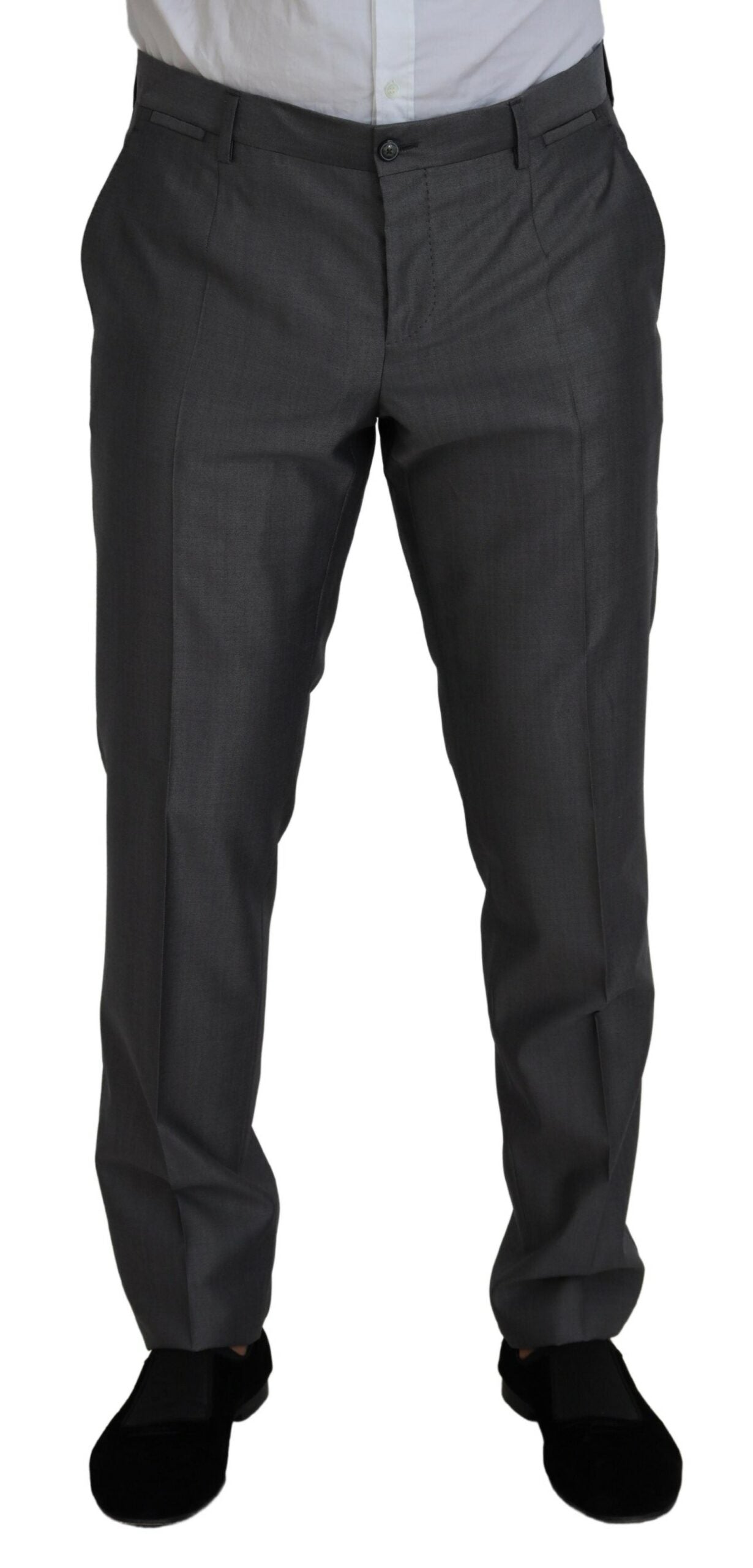 Dolce & Gabbana Grauer SICILIA 3 Stück Slim Fit Anzug-3