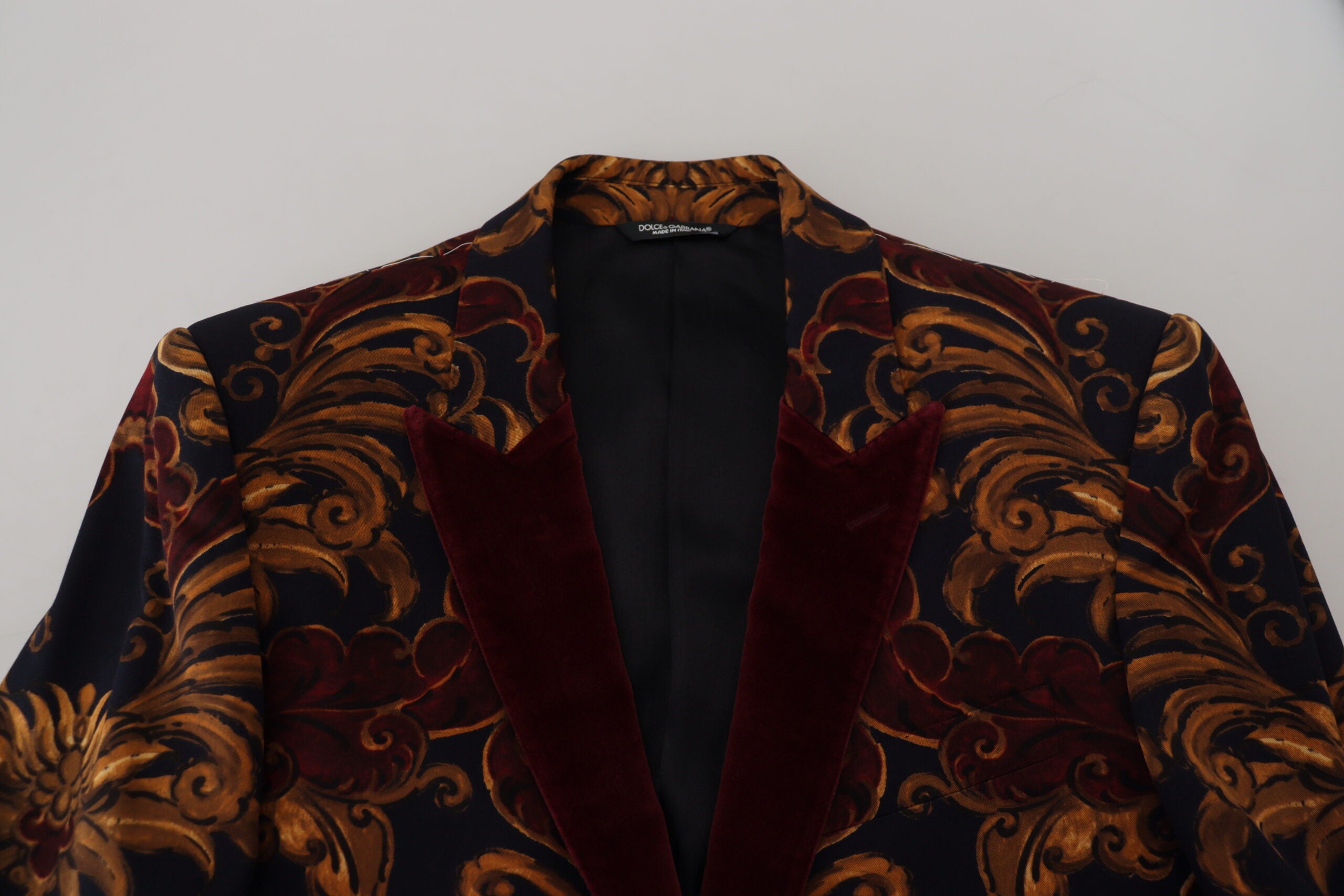 Dolce & Gabbana Multicolor Floral Single-Breasted Martini Blazer-7