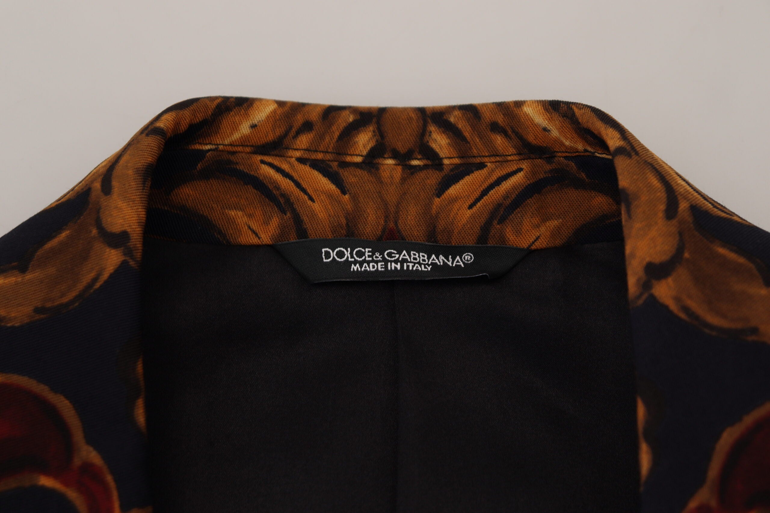 Dolce & Gabbana Multicolor Floral Single-Breasted Martini Blazer-8