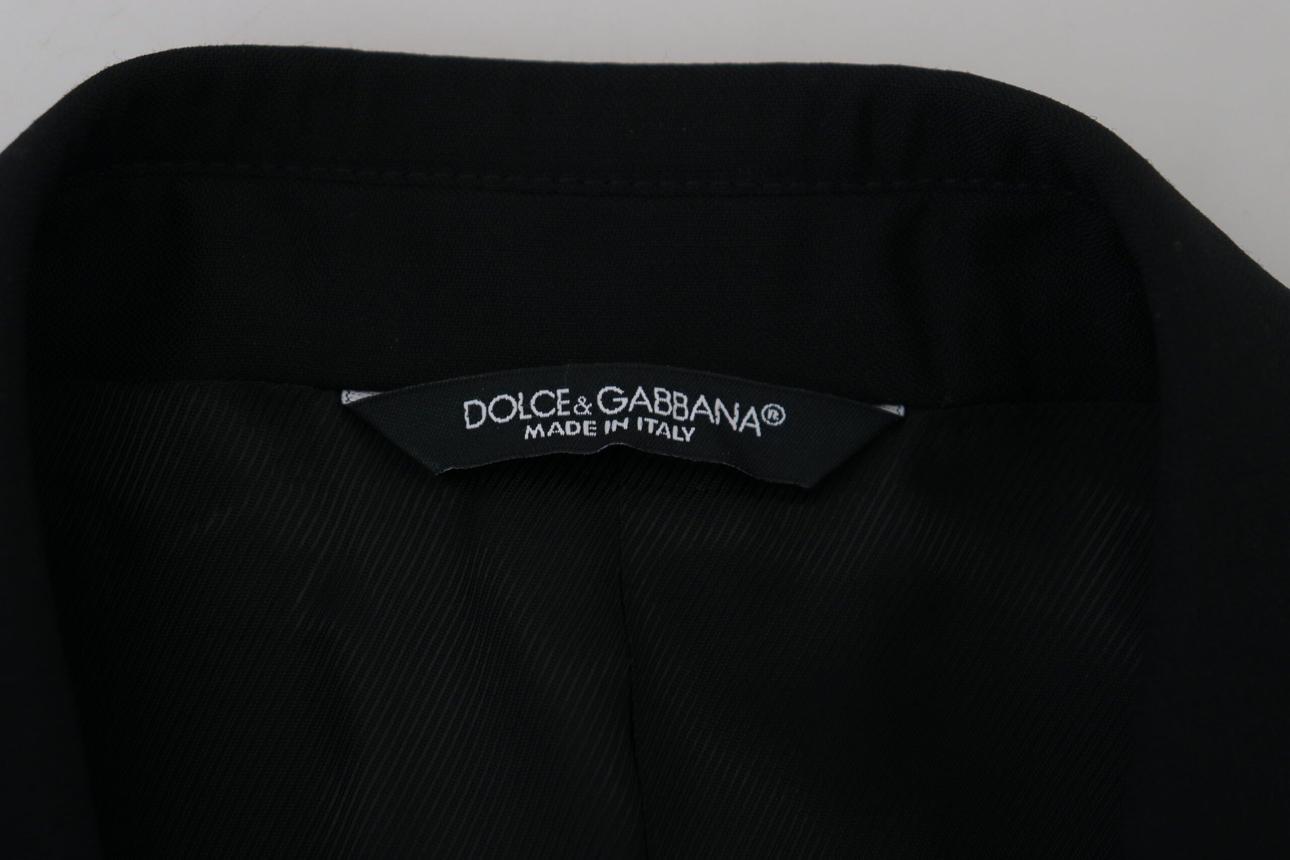 Dolce & Gabbana Schwarzer schmal geschnittener Martini-Blazer-8