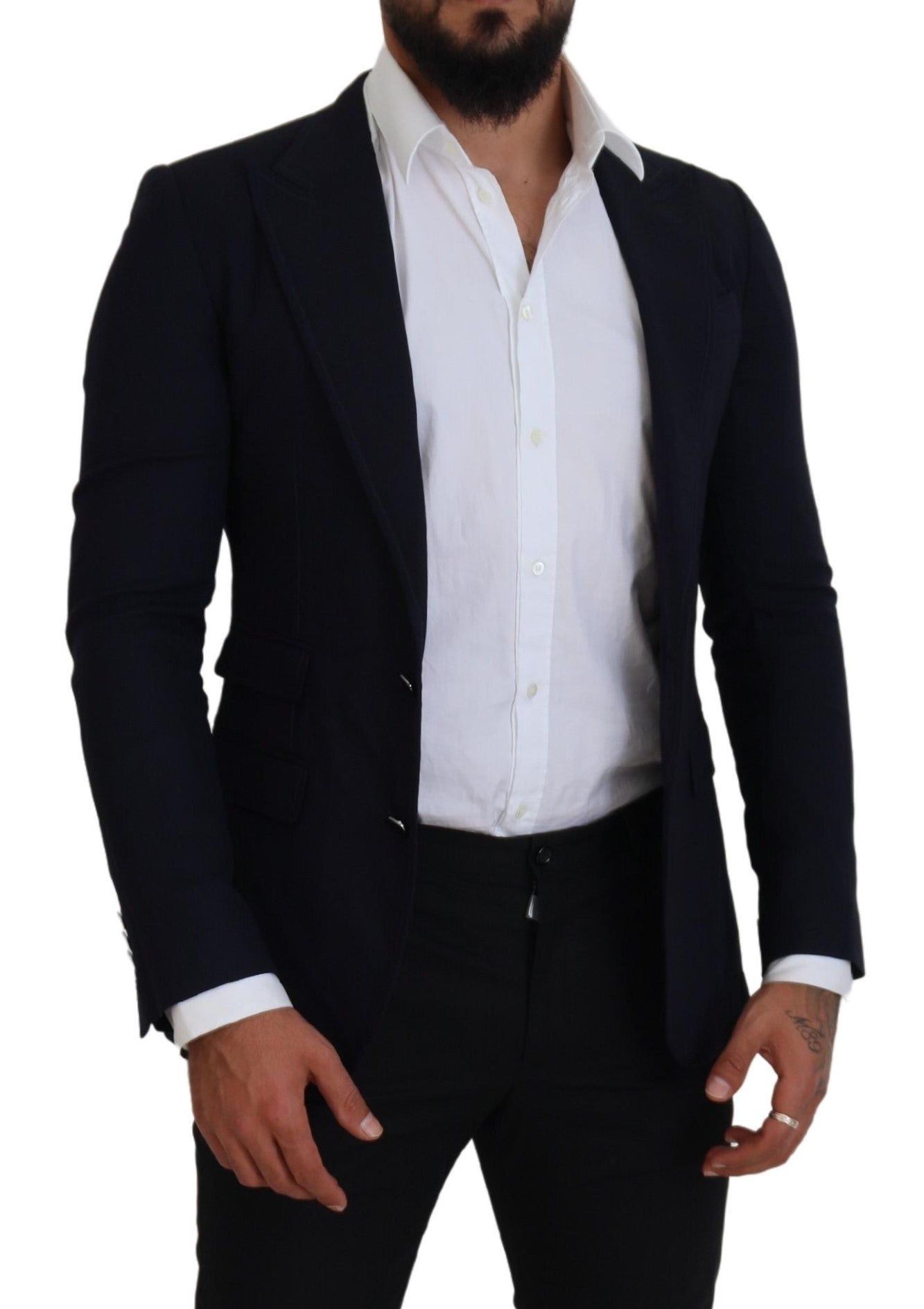 Dolce & Gabbana Blue Taormina Blazer in virgin wool-6