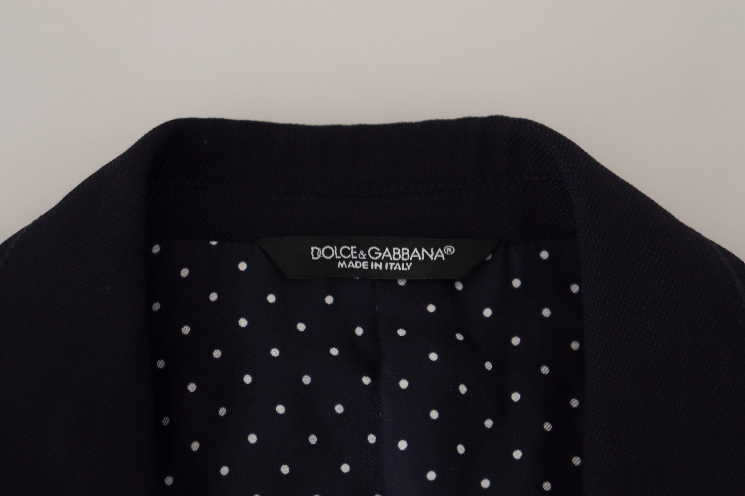 Dolce & Gabbana Blue Taormina Blazer in virgin wool-8