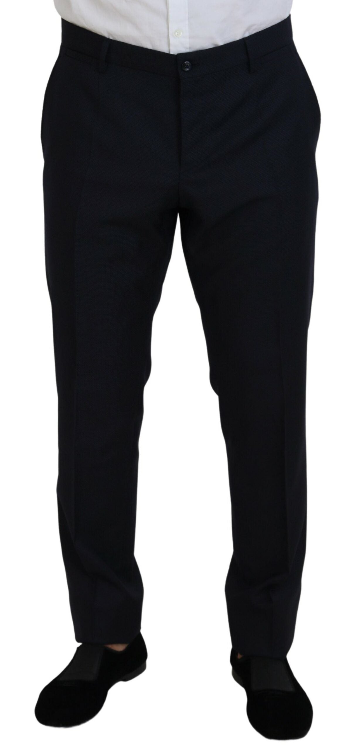 Dolce & Gabbana Blue single-breasted 2-piece MARTINI suit-7
