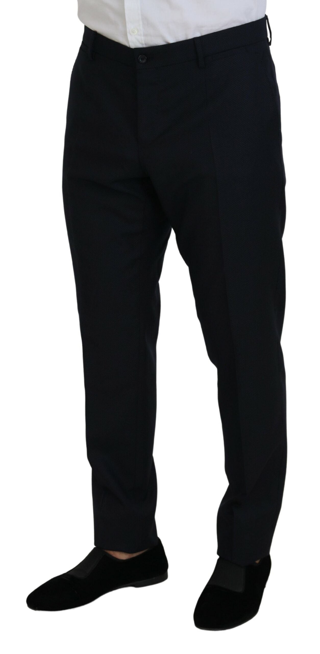 Dolce & Gabbana Blue single-breasted 2-piece MARTINI suit-8
