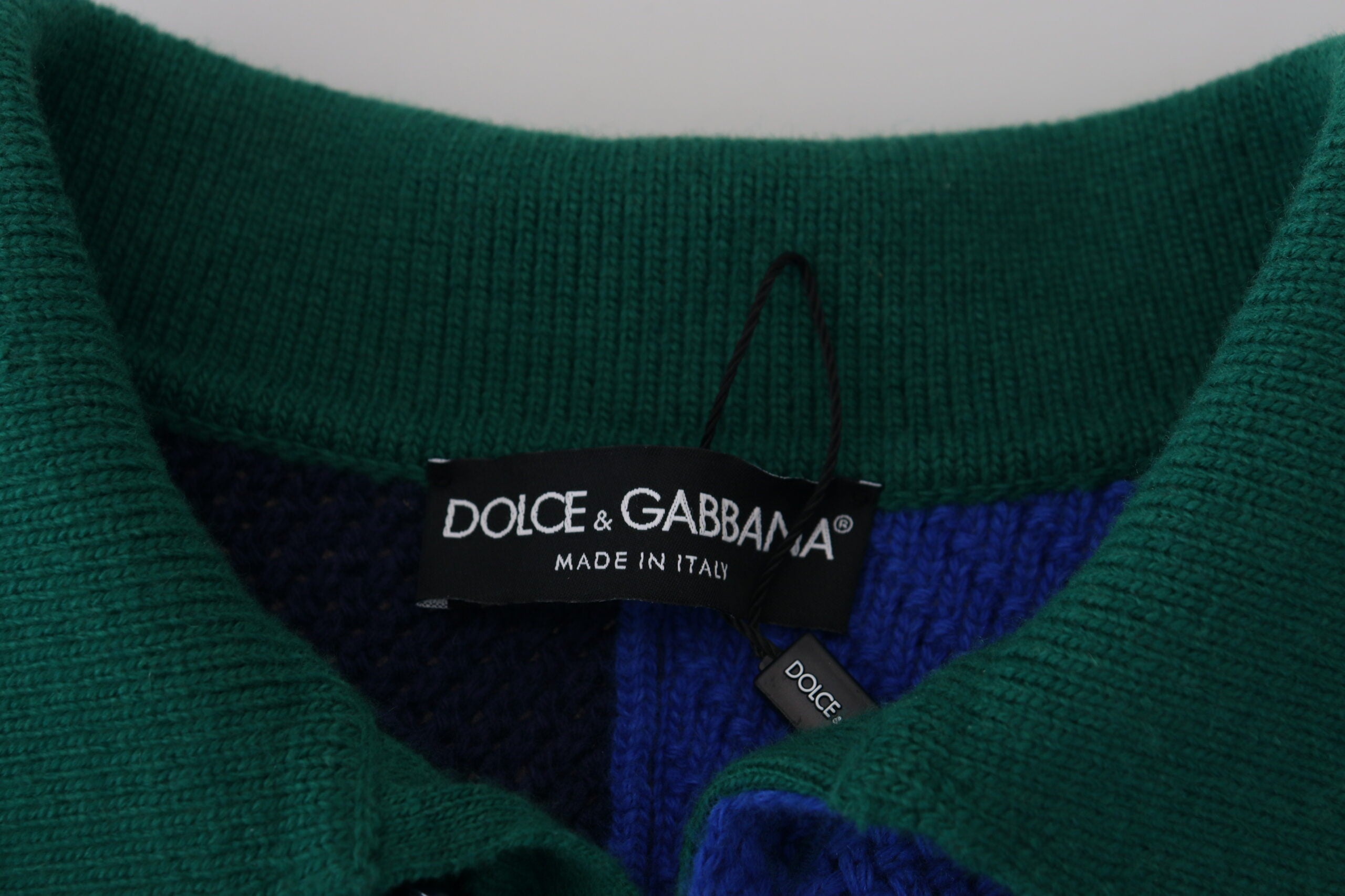 Dolce & Gabbana multicoloured striped wool sweater-7
