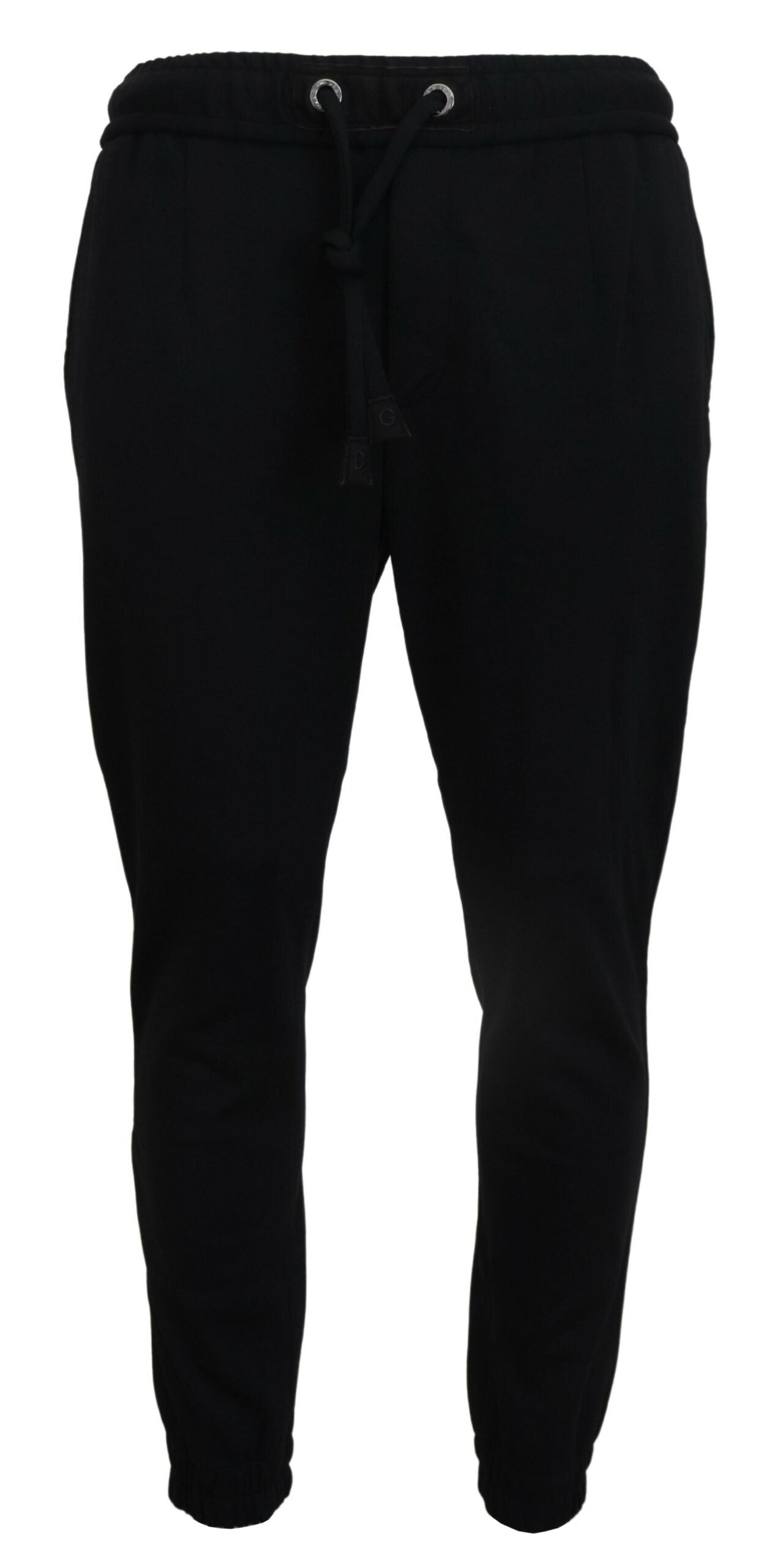 Dolce & Gabbana Black Men's Sport Wool Sweatpants Trousers