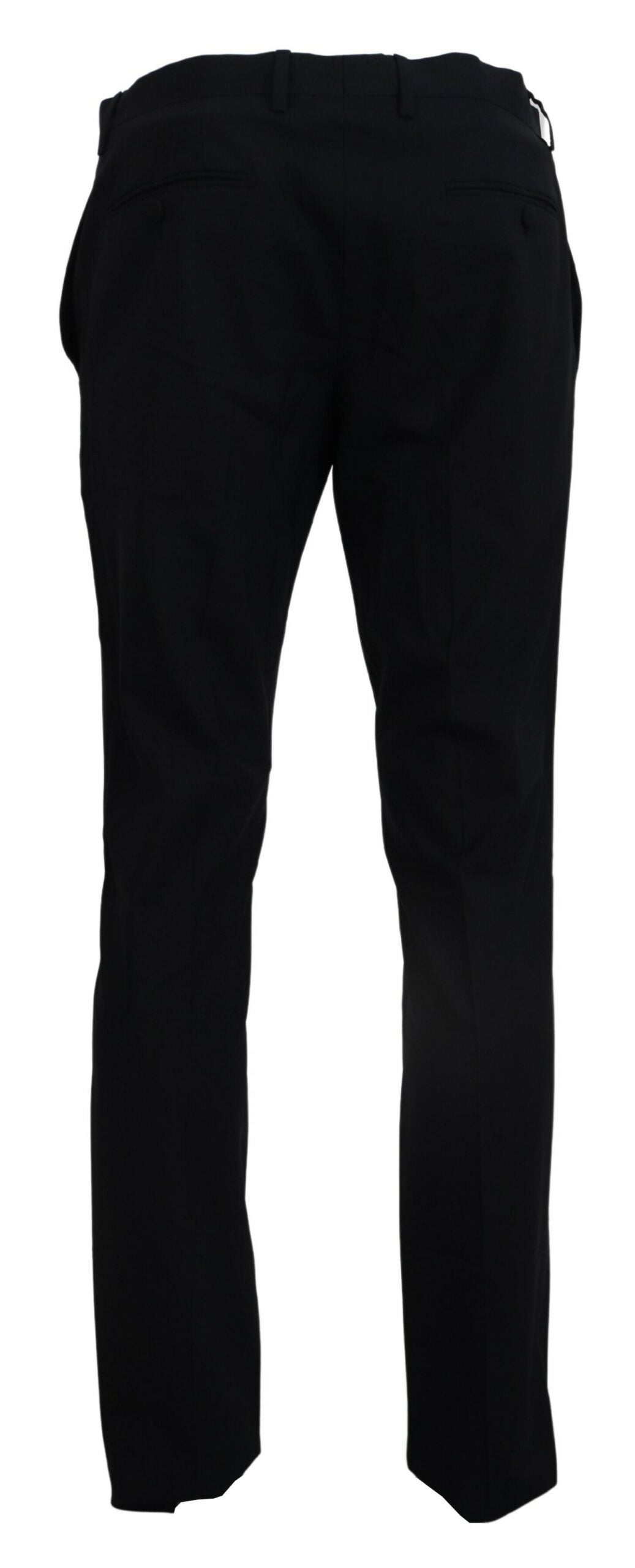 Dolce & Gabbana Blue Wool Stretch Dress Formal Slim Fit Pant-3