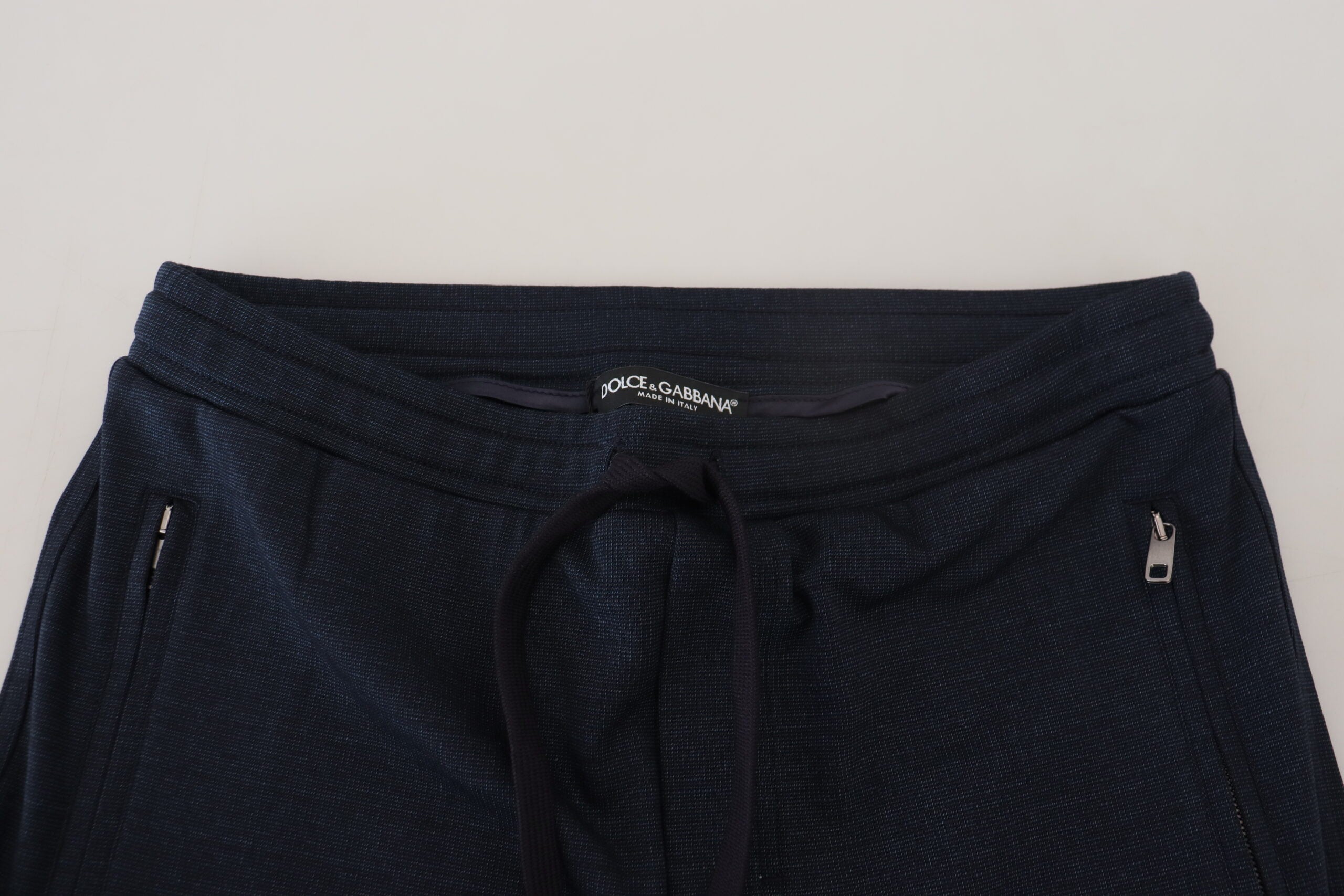 Dolce & Gabbana Blue Men's Sport Cotton Sweatpants Trousers-5