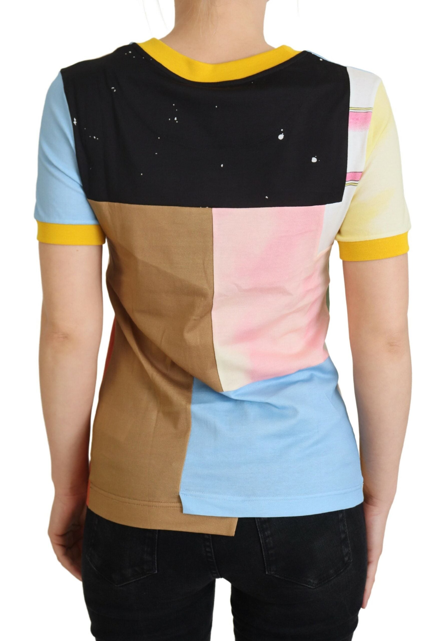 Dolce & Gabbana Multicolor Cotton DG Love Patchwork-2