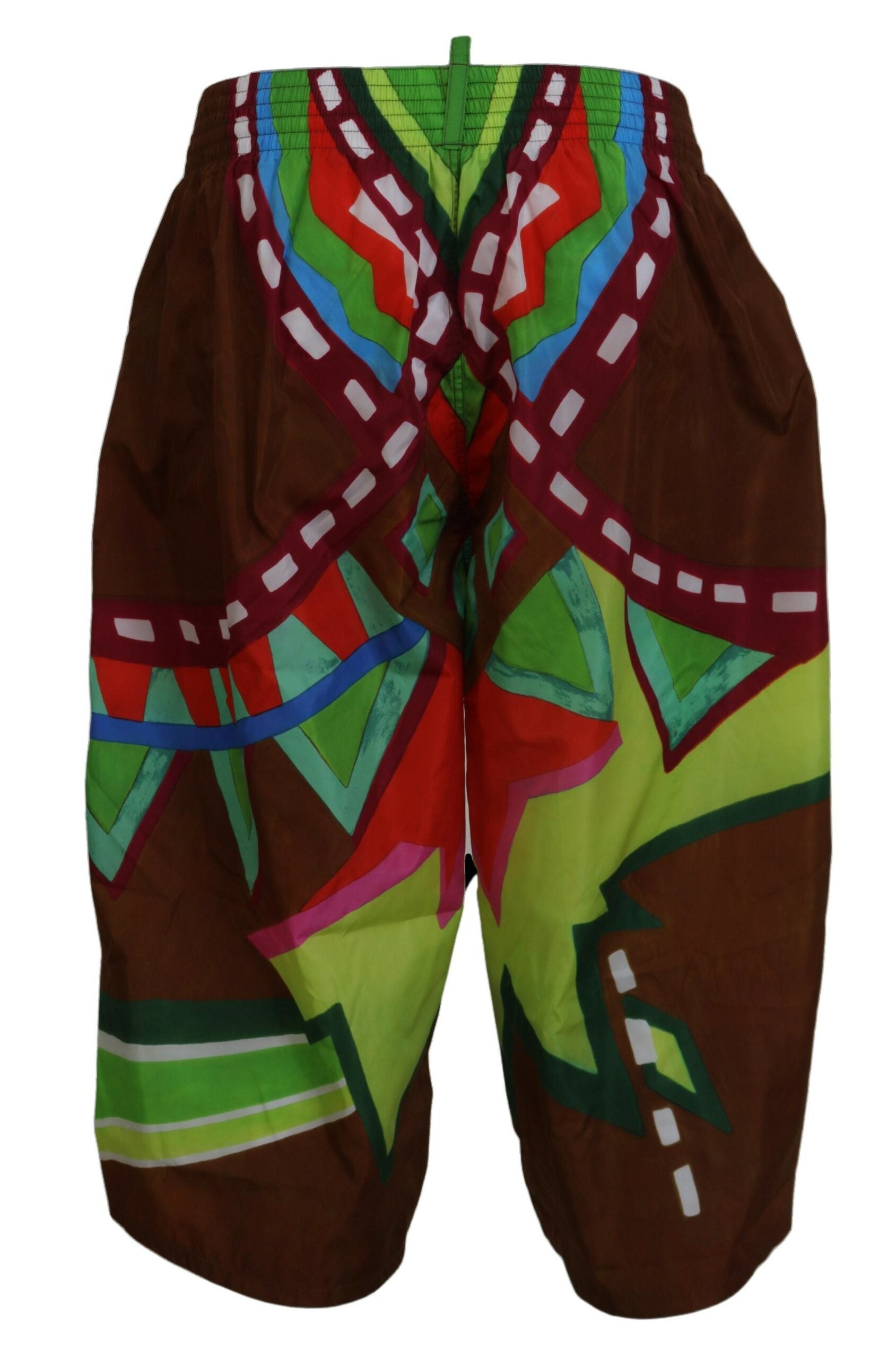 Dsquared² Multicolor Bedruckte Herren Strandbekleidung Shorts Bademode-3