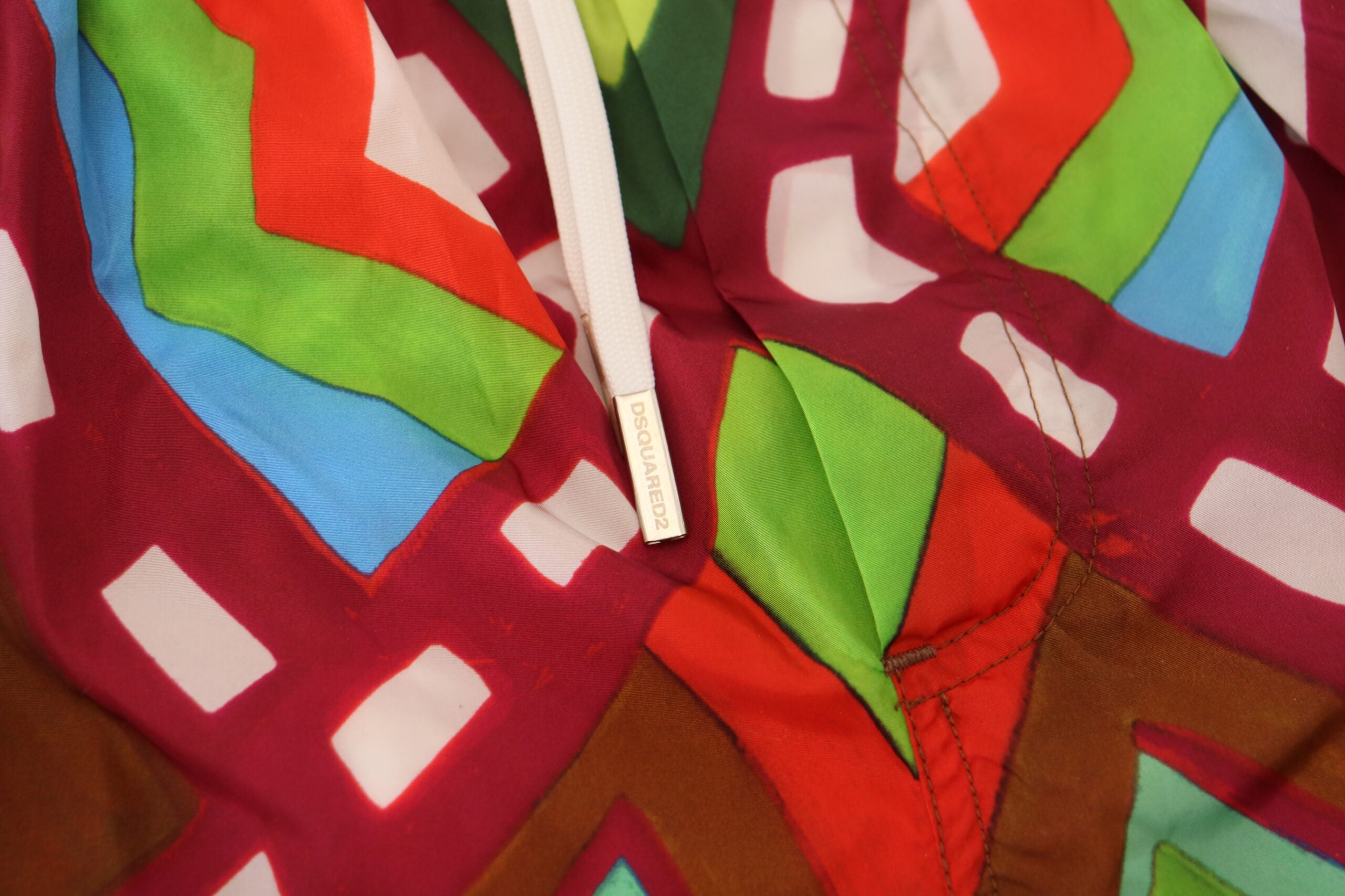 Dsquared² Multicolor Bedruckte Herren Strandbekleidung Shorts Bademode-5