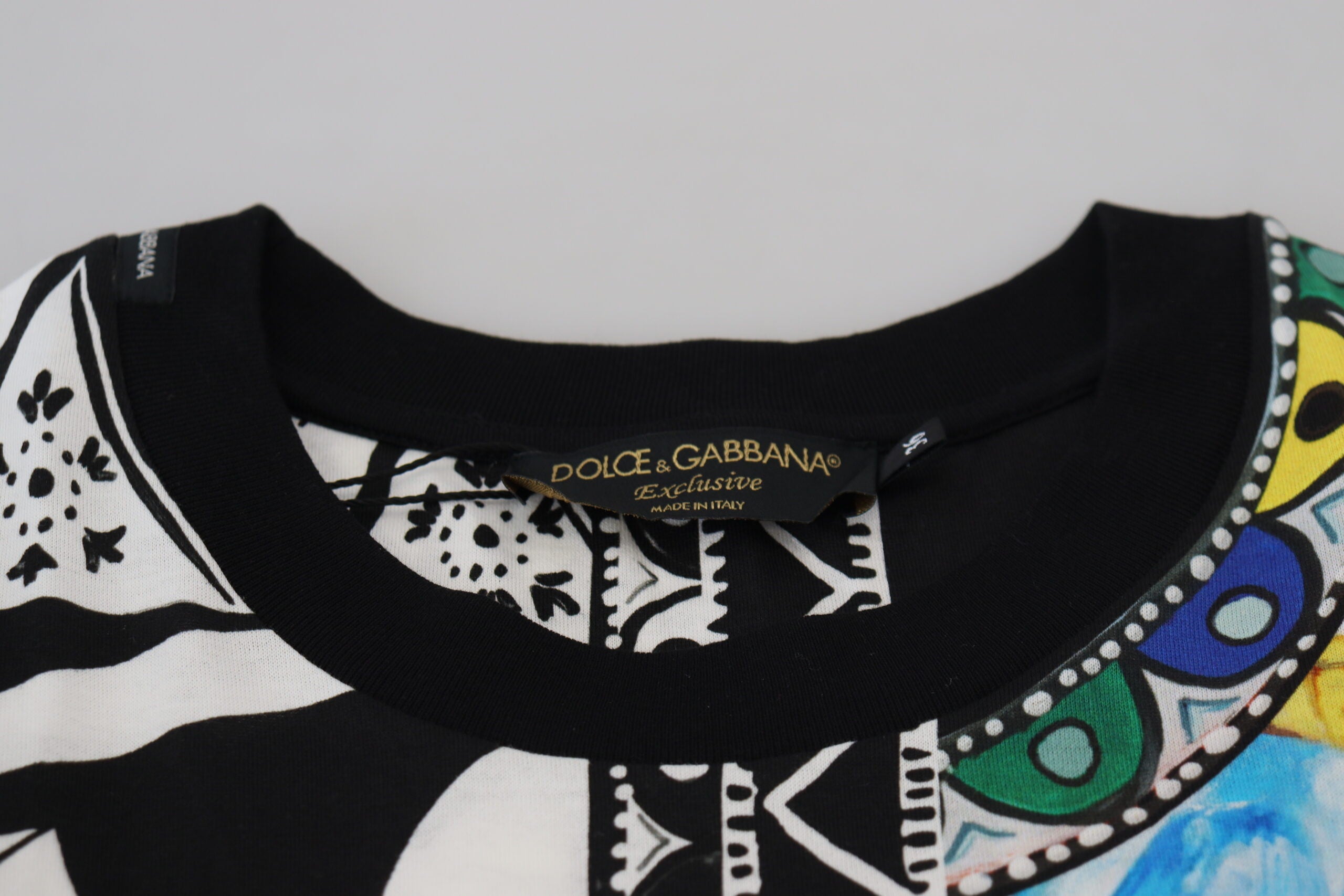 Camisa con estampado multicolor exclusiva para mujer de Dolce & Gabbana-5