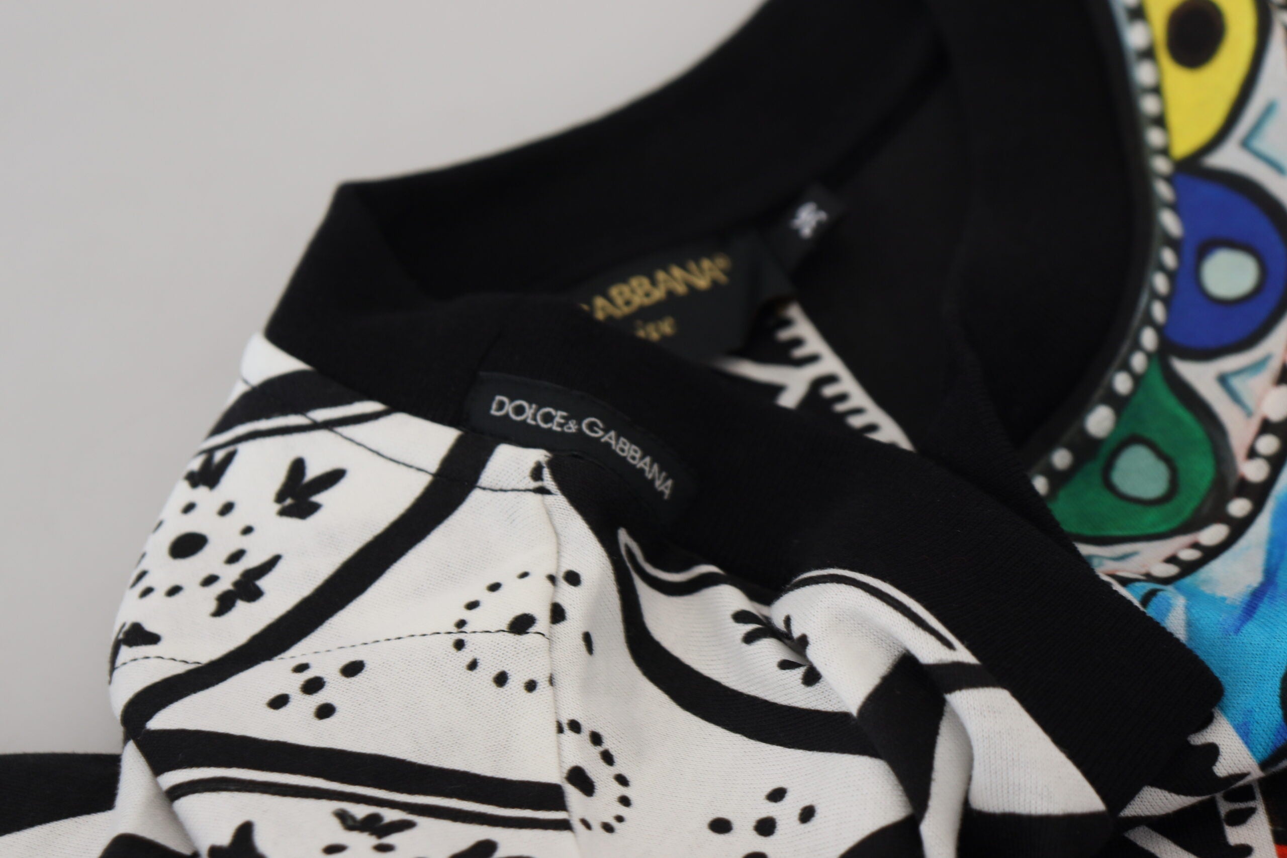 Camisa con estampado multicolor exclusiva para mujer de Dolce & Gabbana-6
