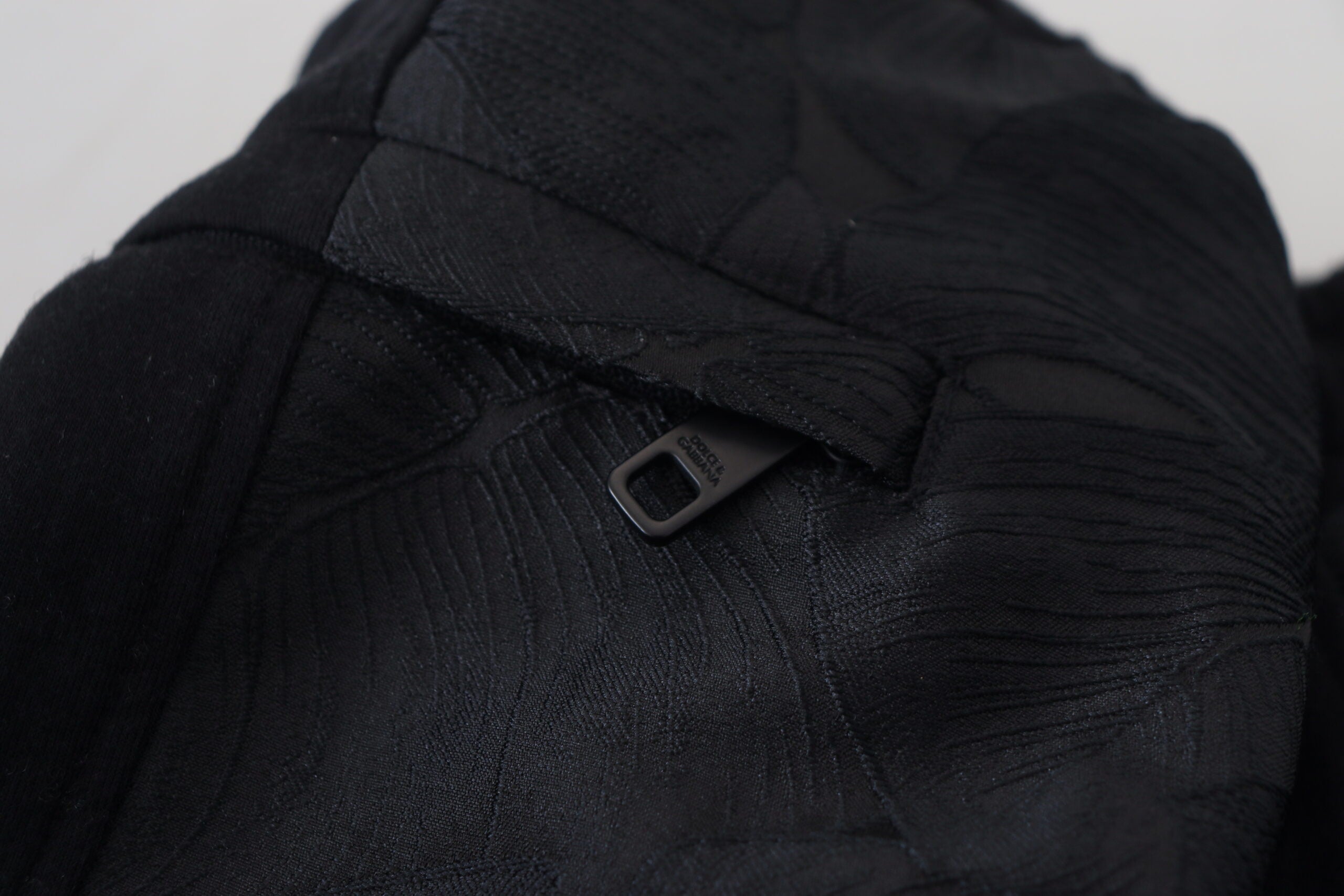 Dolce & Gabbana Black Polyester Skinny Joggers Men's Trousers-7