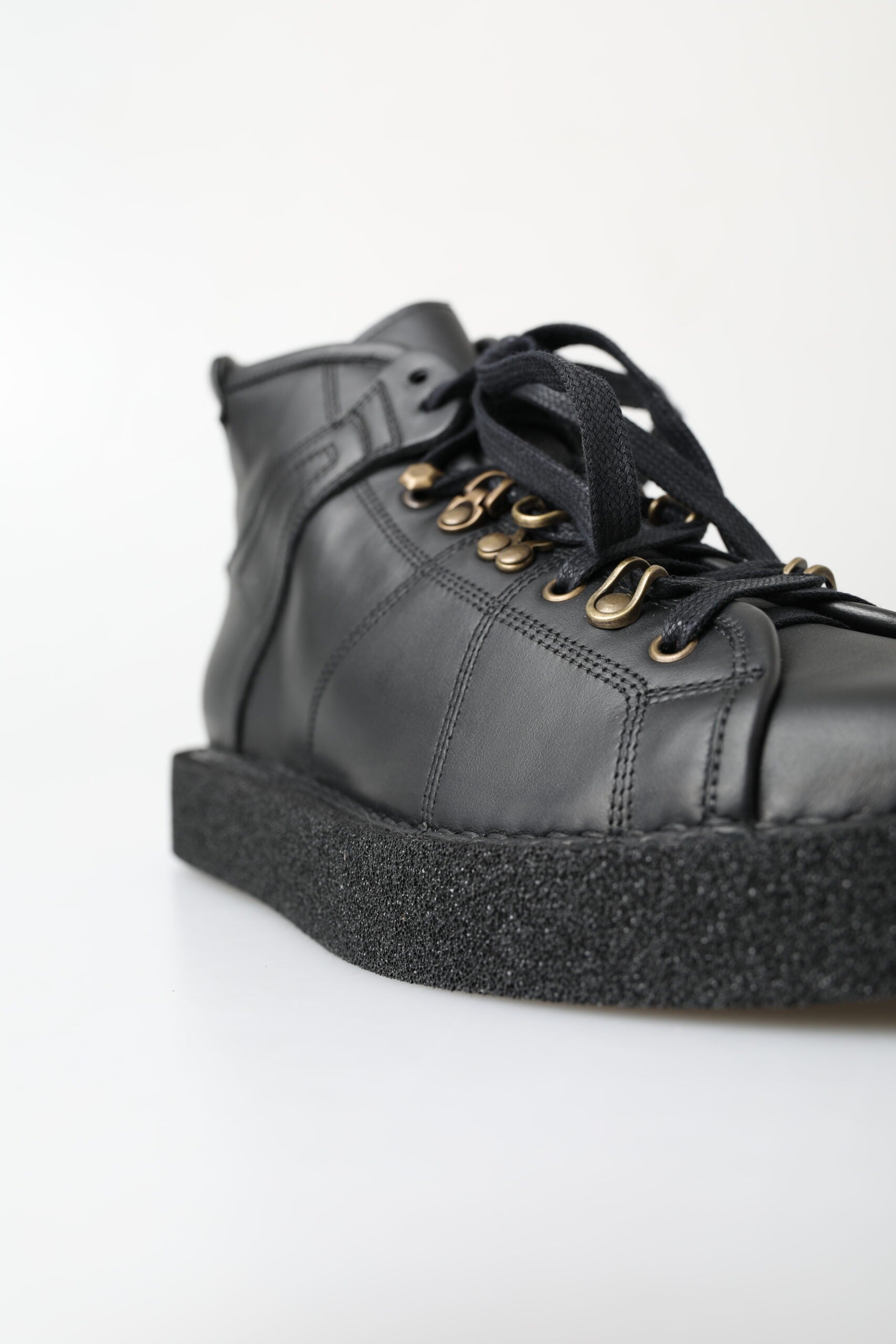 Dolce & Gabbana black leather loafers with stretch boots-5