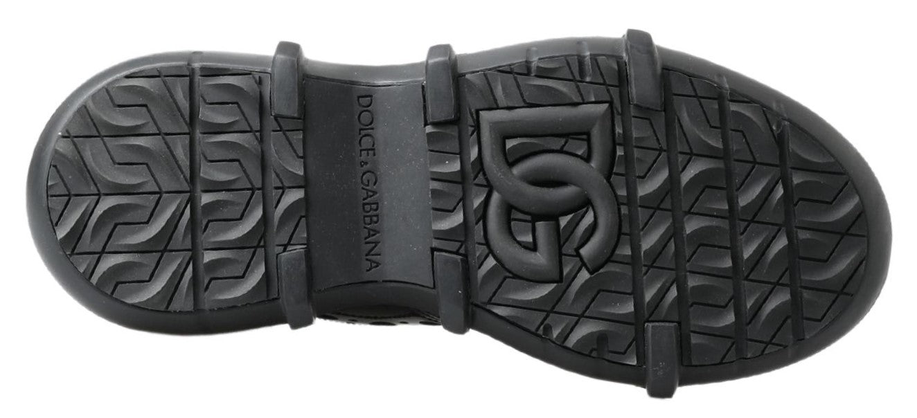 Dolce & Gabbana Black Leather Boots for Leisure-2
