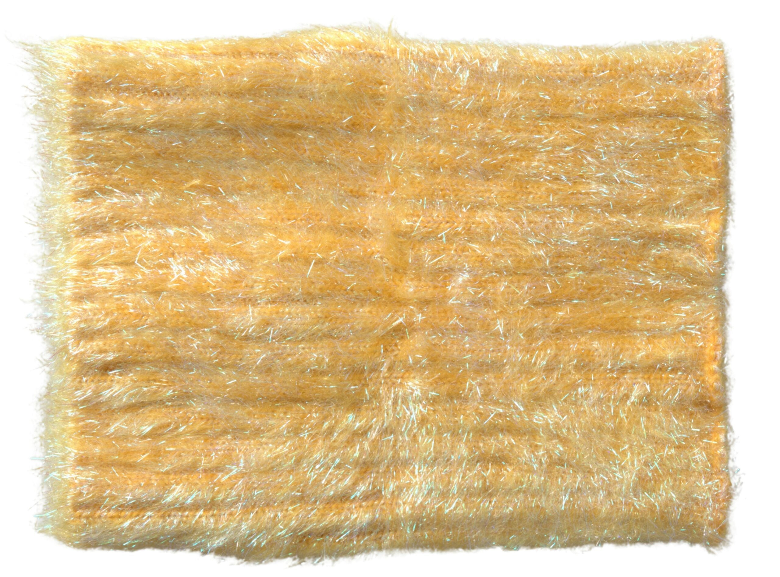Dolce & Gabbana Yellow Polyester Mohair Fiber Scarf-2