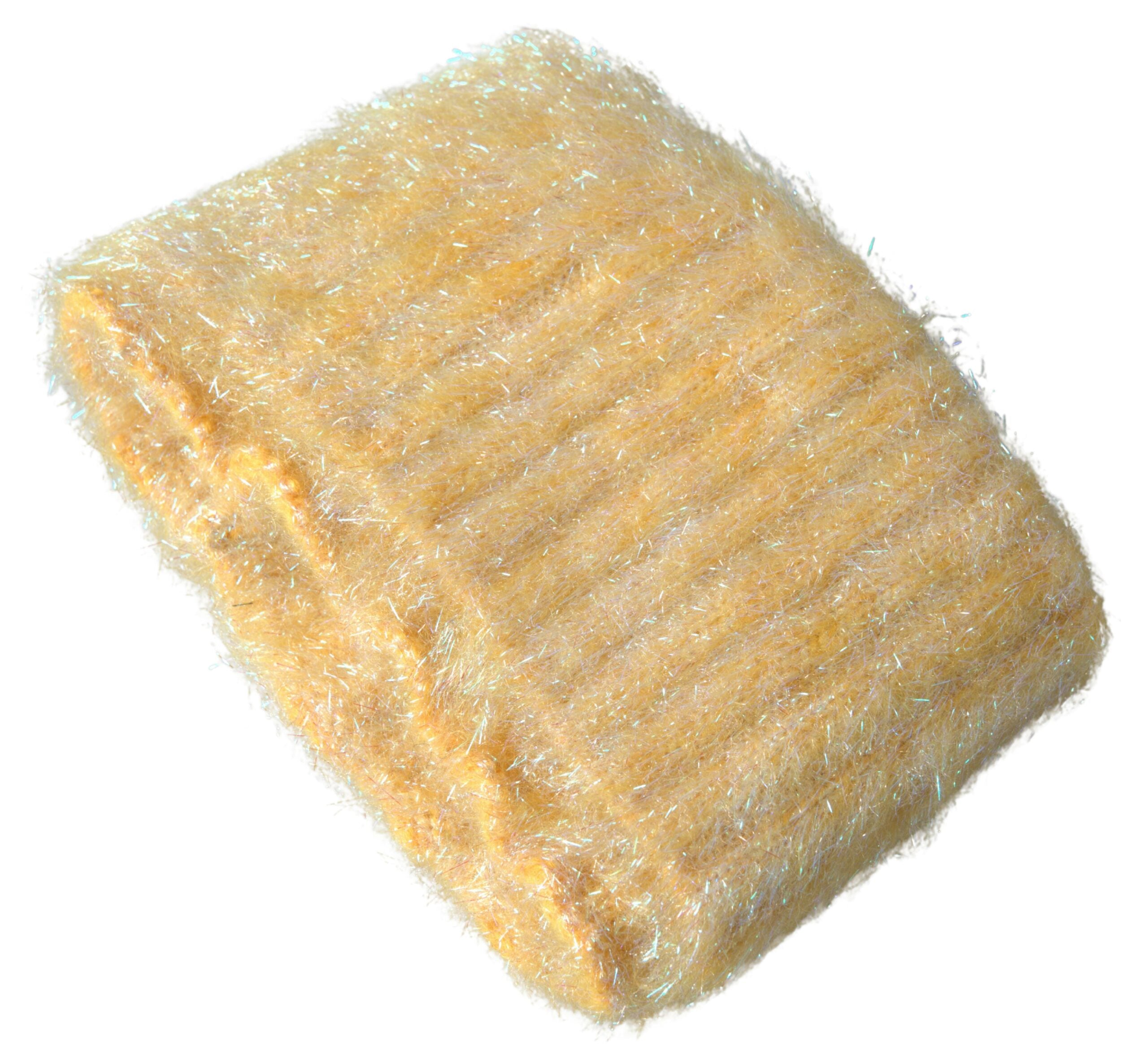 Dolce & Gabbana Yellow Polyester Mohair Fiber Scarf-3