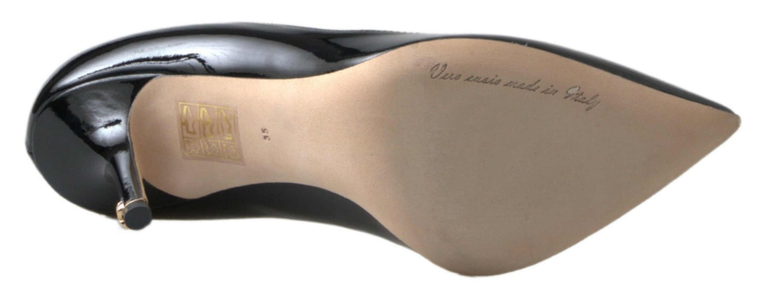 Zapatos de tacón alto Dolce & Gabbana de charol negro-5
