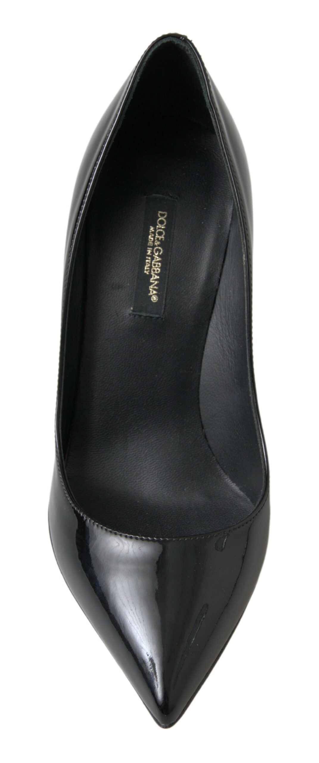 Zapatos de tacón alto Dolce & Gabbana de charol negro-4