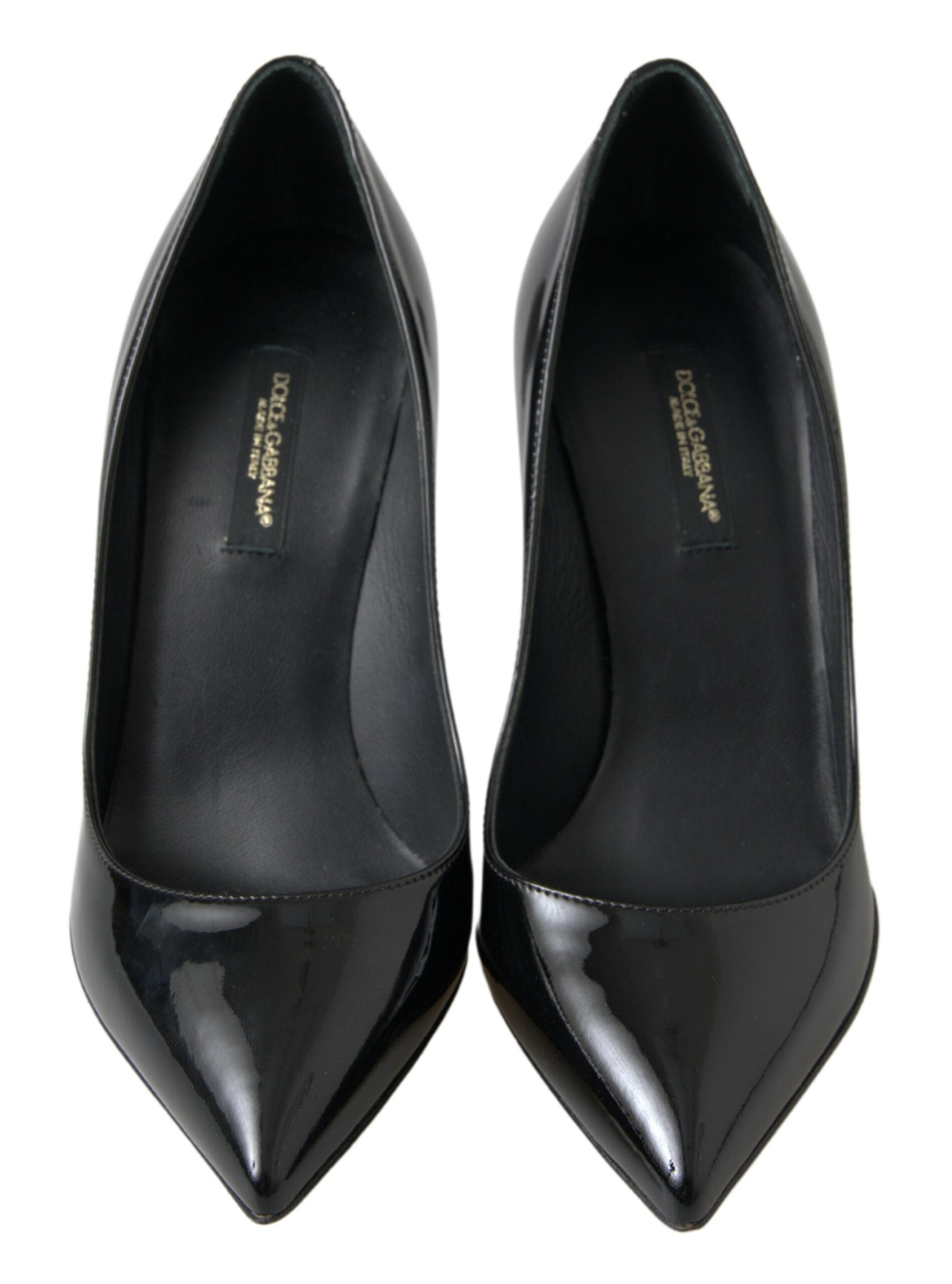 Zapatos de tacón alto Dolce & Gabbana de charol negro-3