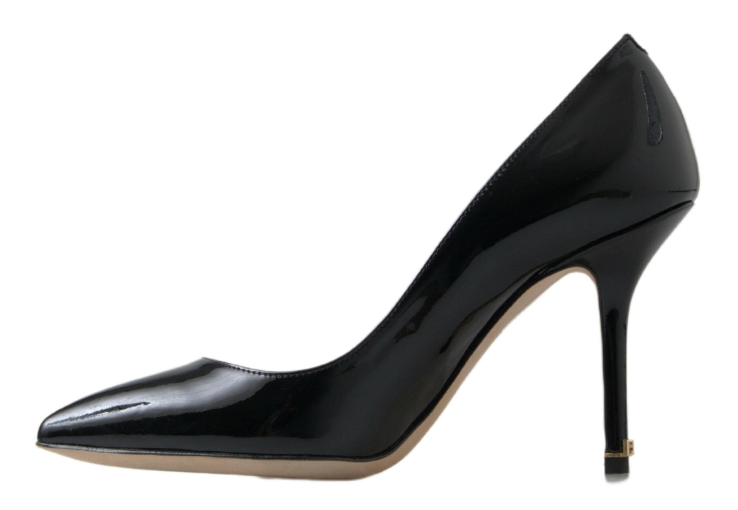 Zapatos de tacón alto Dolce & Gabbana de charol negro-2