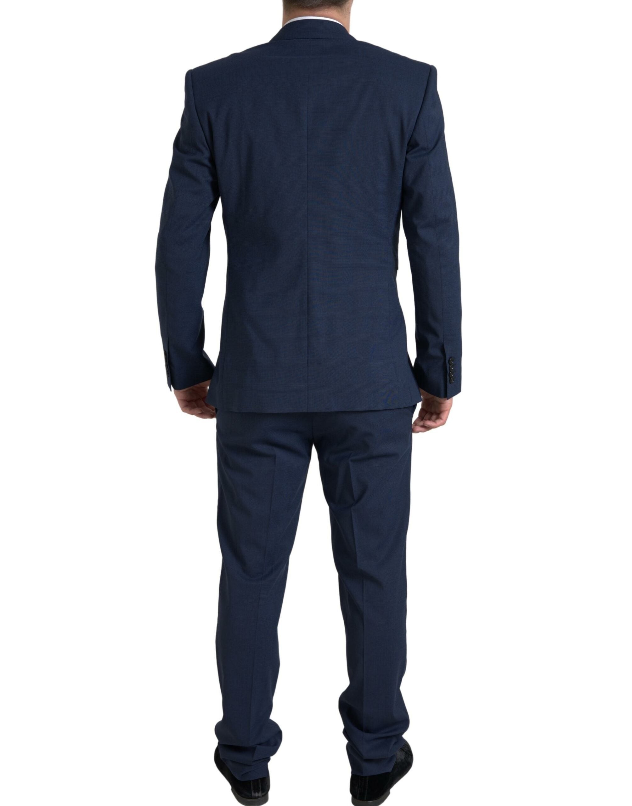 Dolce & Gabbana Blauer 2-teiliger einreihiger SICILIA-Anzug-2