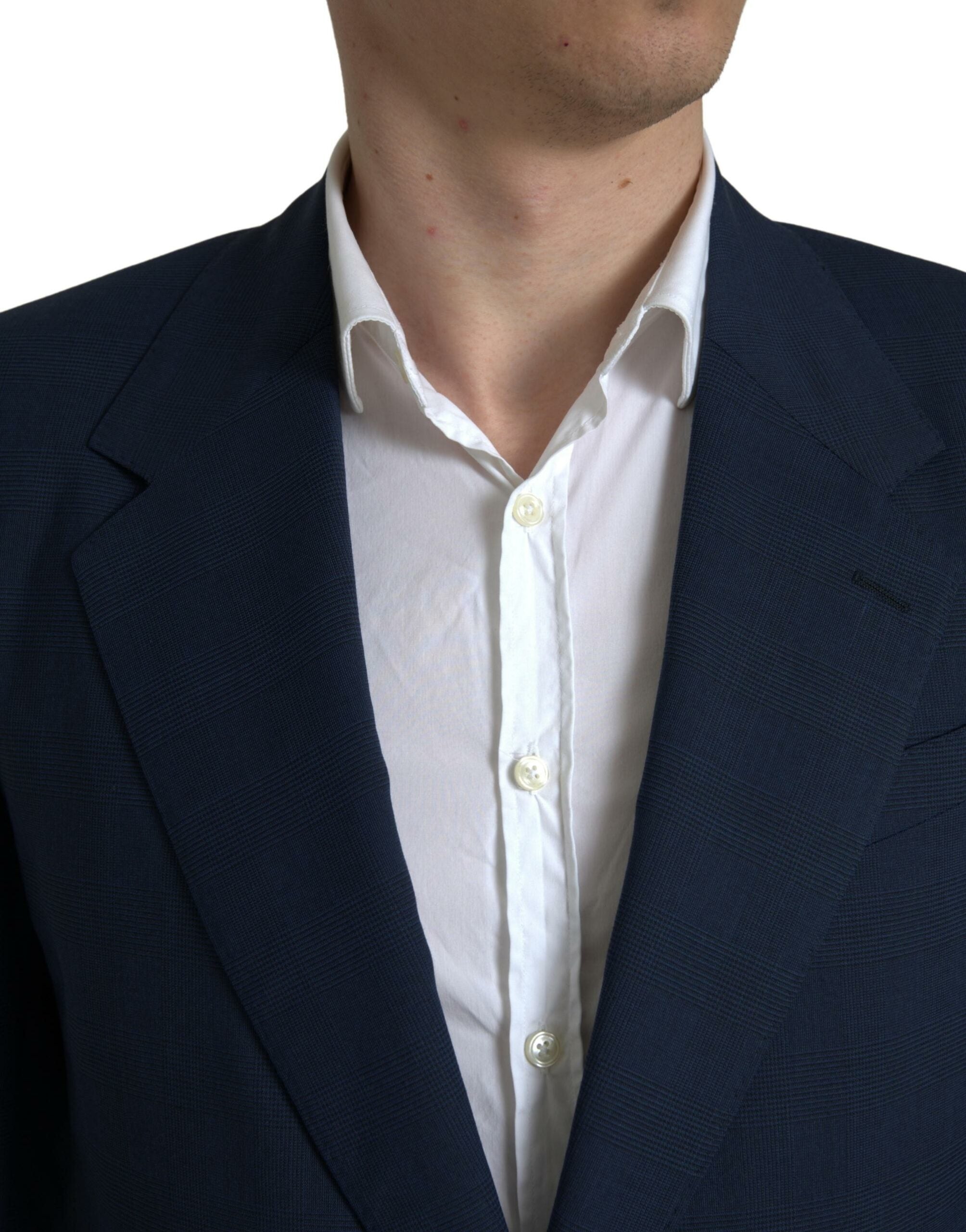 Dolce & Gabbana Blauer 2-teiliger einreihiger SICILIA-Anzug-3