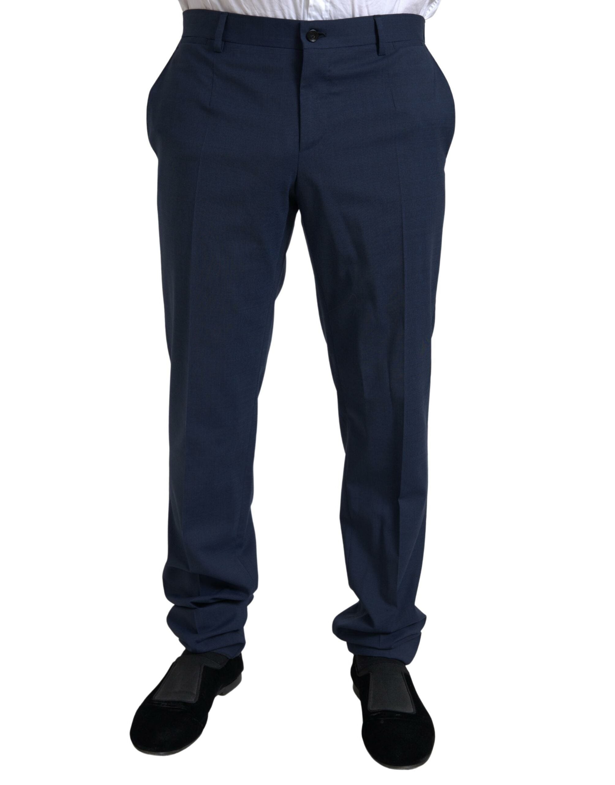 Dolce & Gabbana Blauer 2-teiliger einreihiger SICILIA-Anzug-5