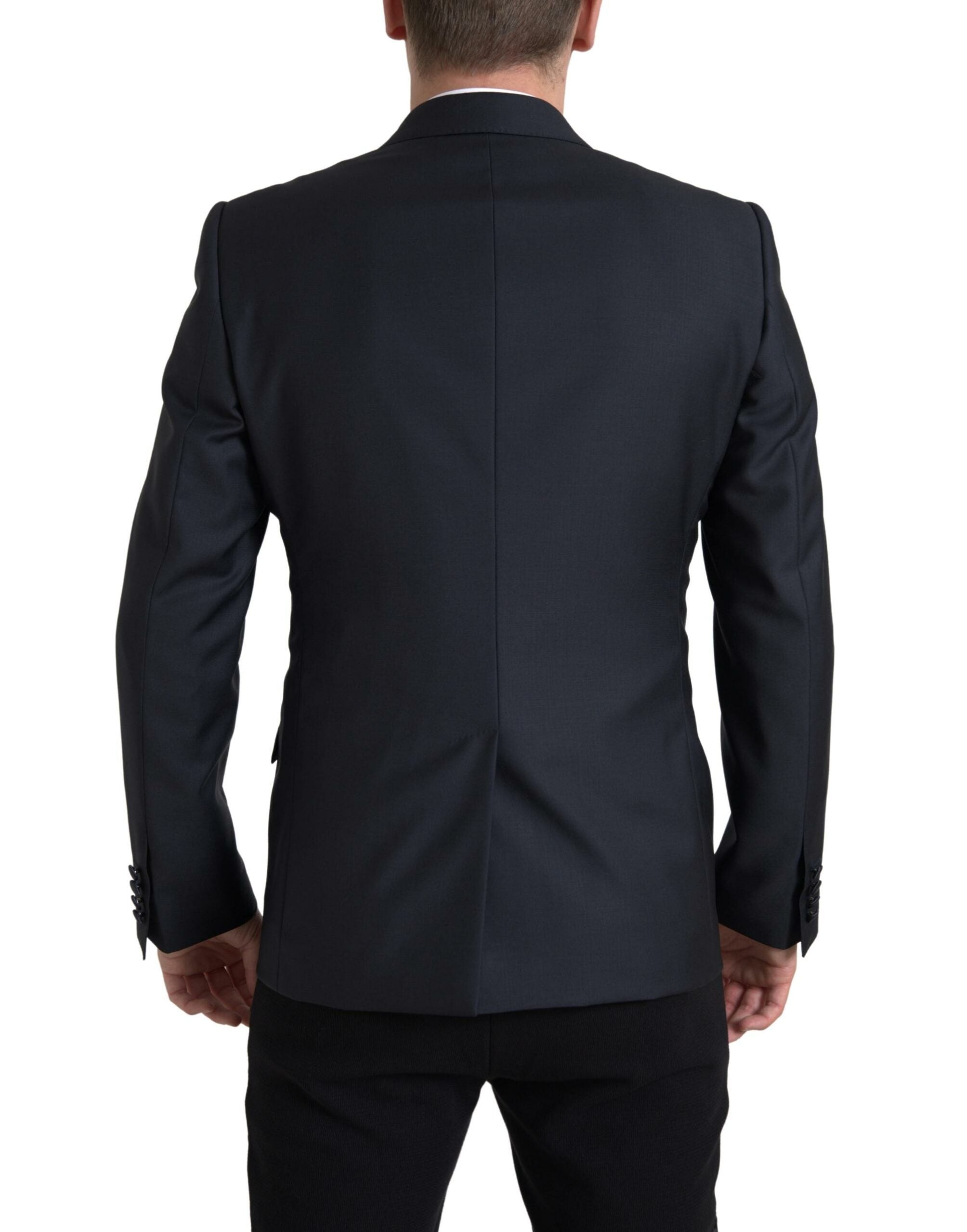 Dolce & Gabbana Blue 2-piece single-breasted MARTINI suit-3