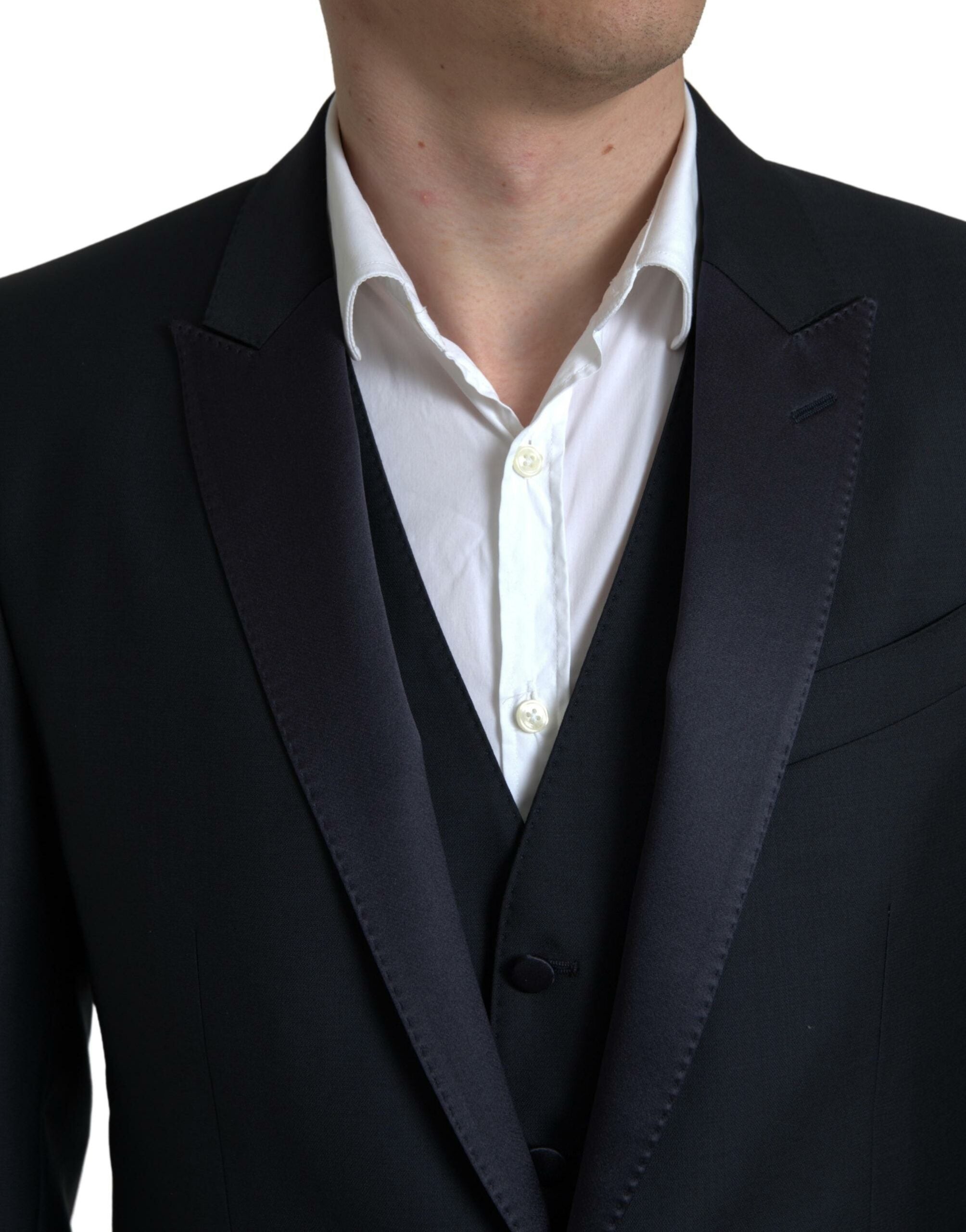 Dolce & Gabbana Blue 2-piece single-breasted MARTINI suit-2
