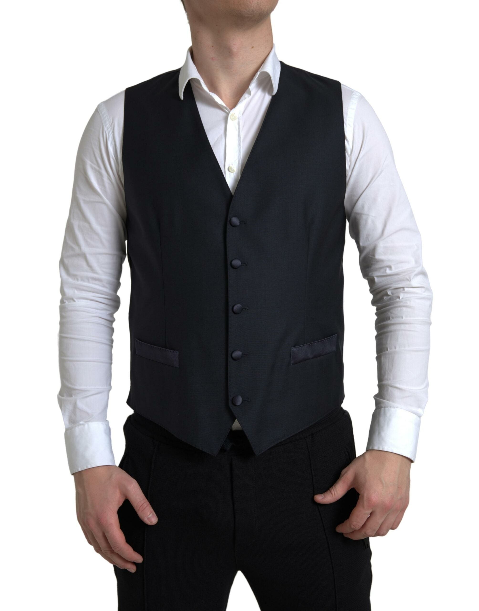 Dolce & Gabbana Blue 2-piece single-breasted MARTINI suit-5