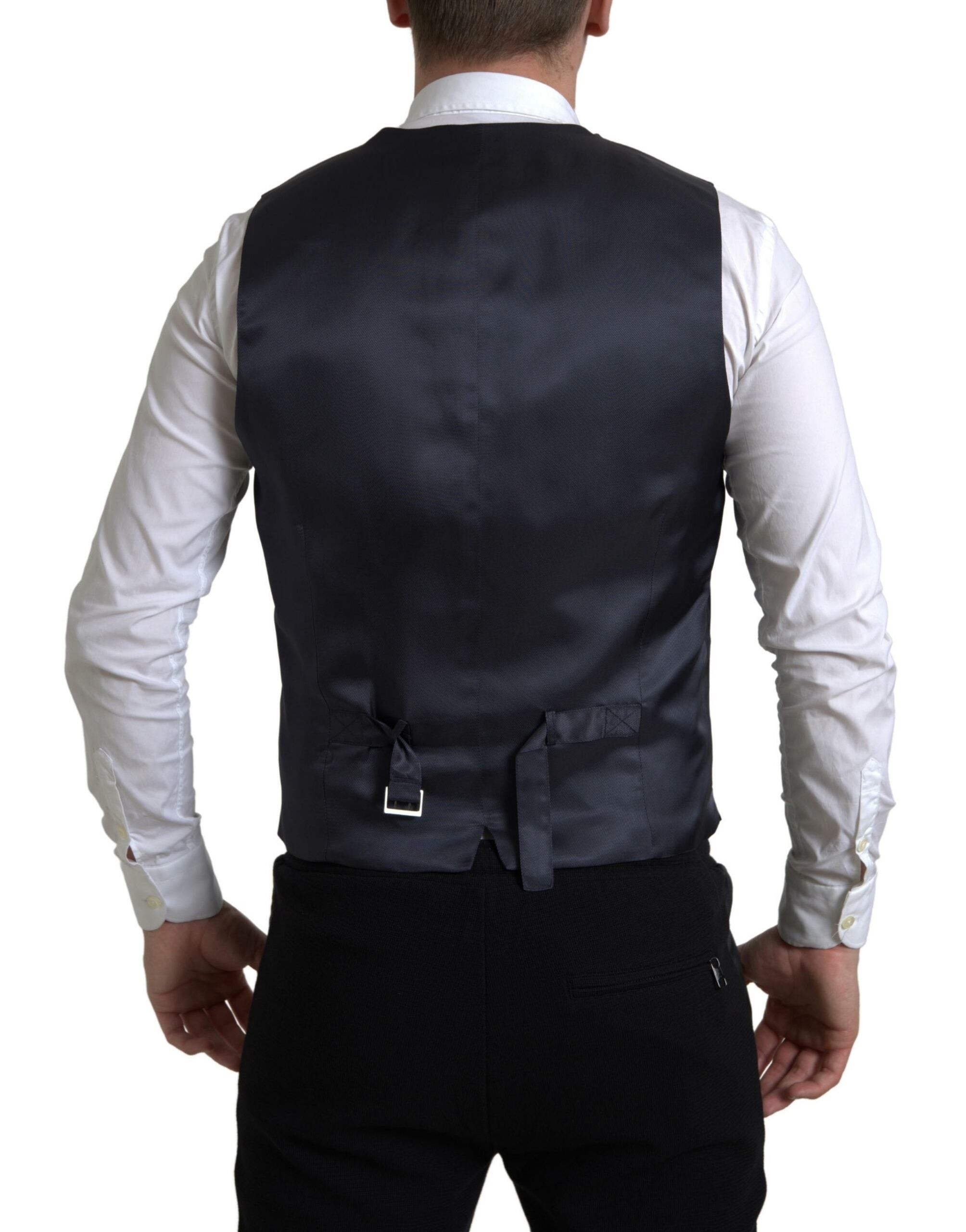 Dolce & Gabbana Blue 2-piece single-breasted MARTINI suit-6