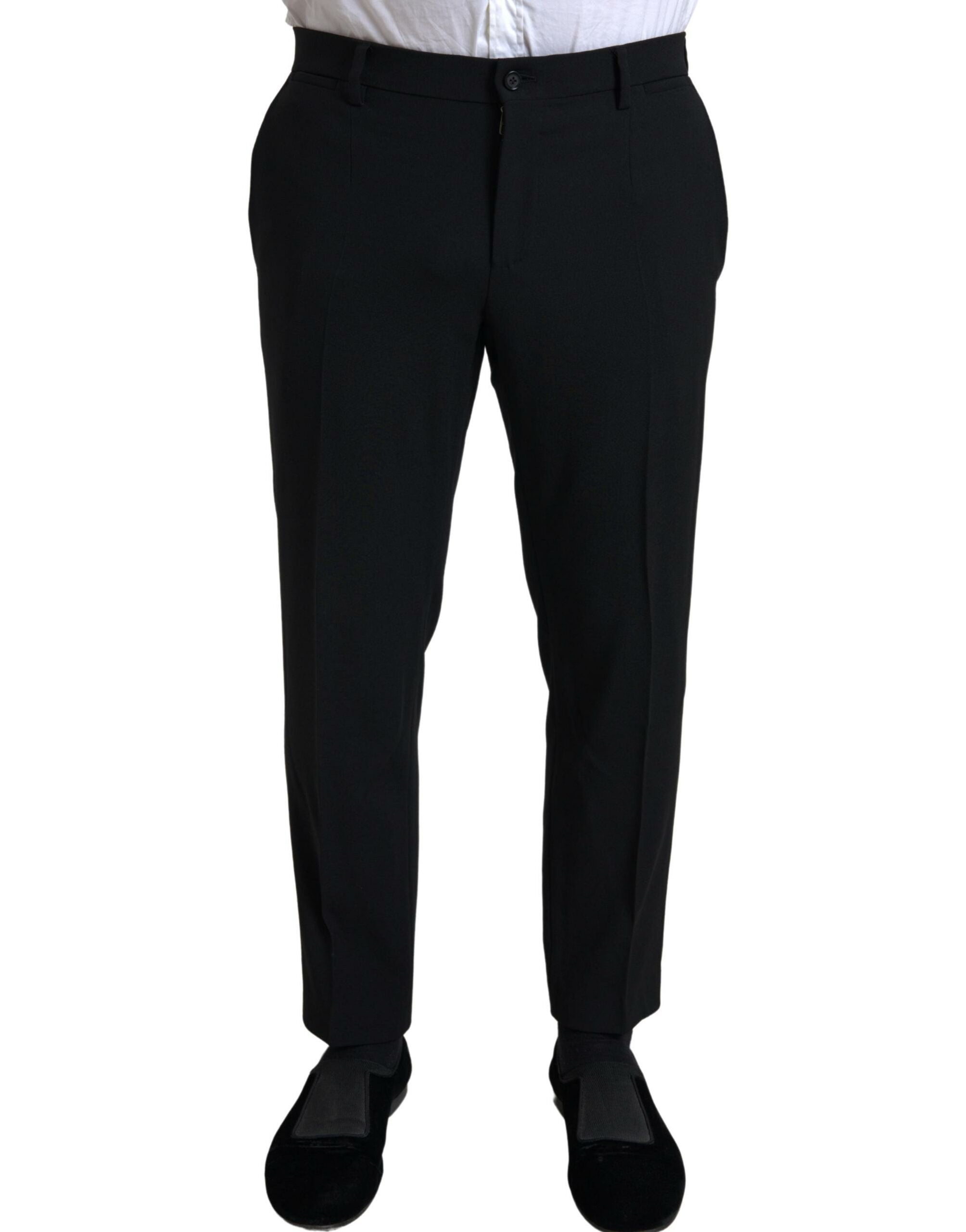 Traje cruzado de dos piezas negro SICILIA de Dolce & Gabbana-5