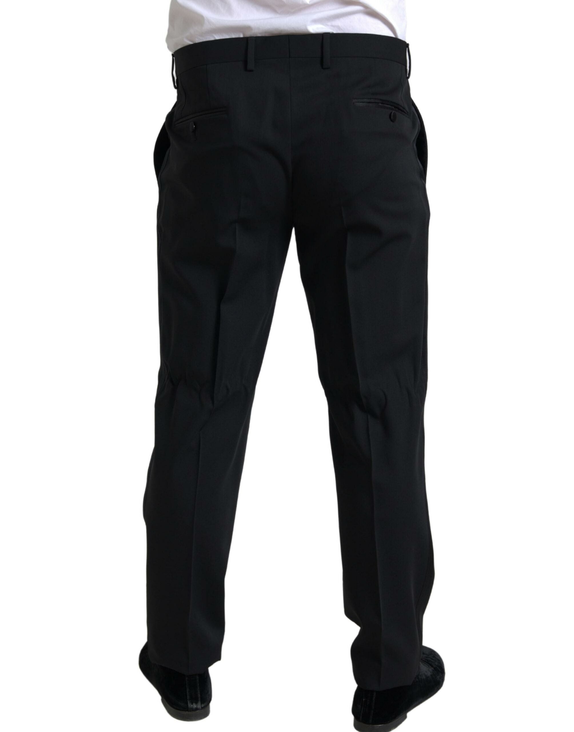 Dolce & Gabbana Schwarzer 2-teiliger einreihiger MARTINI Anzug-6