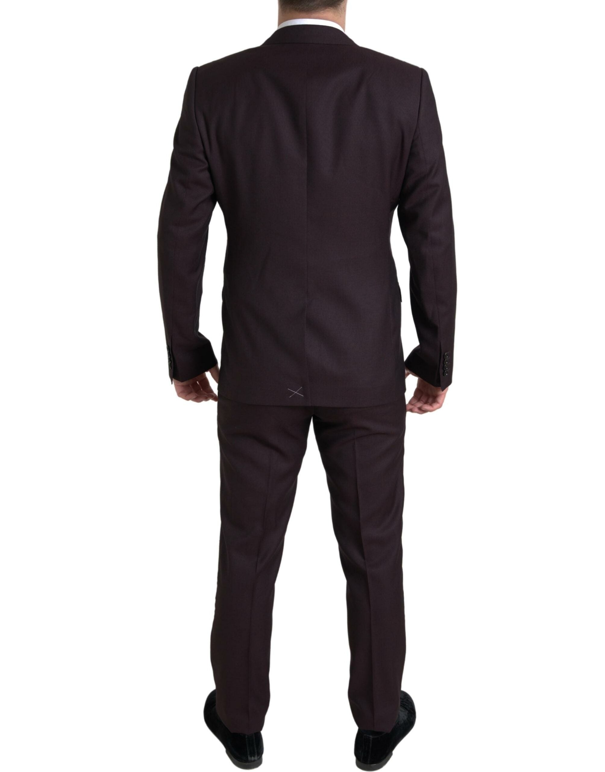 Dolce & Gabbana Chestnut Brown 2-Piece Single-Breasted MARTINI Suit-3