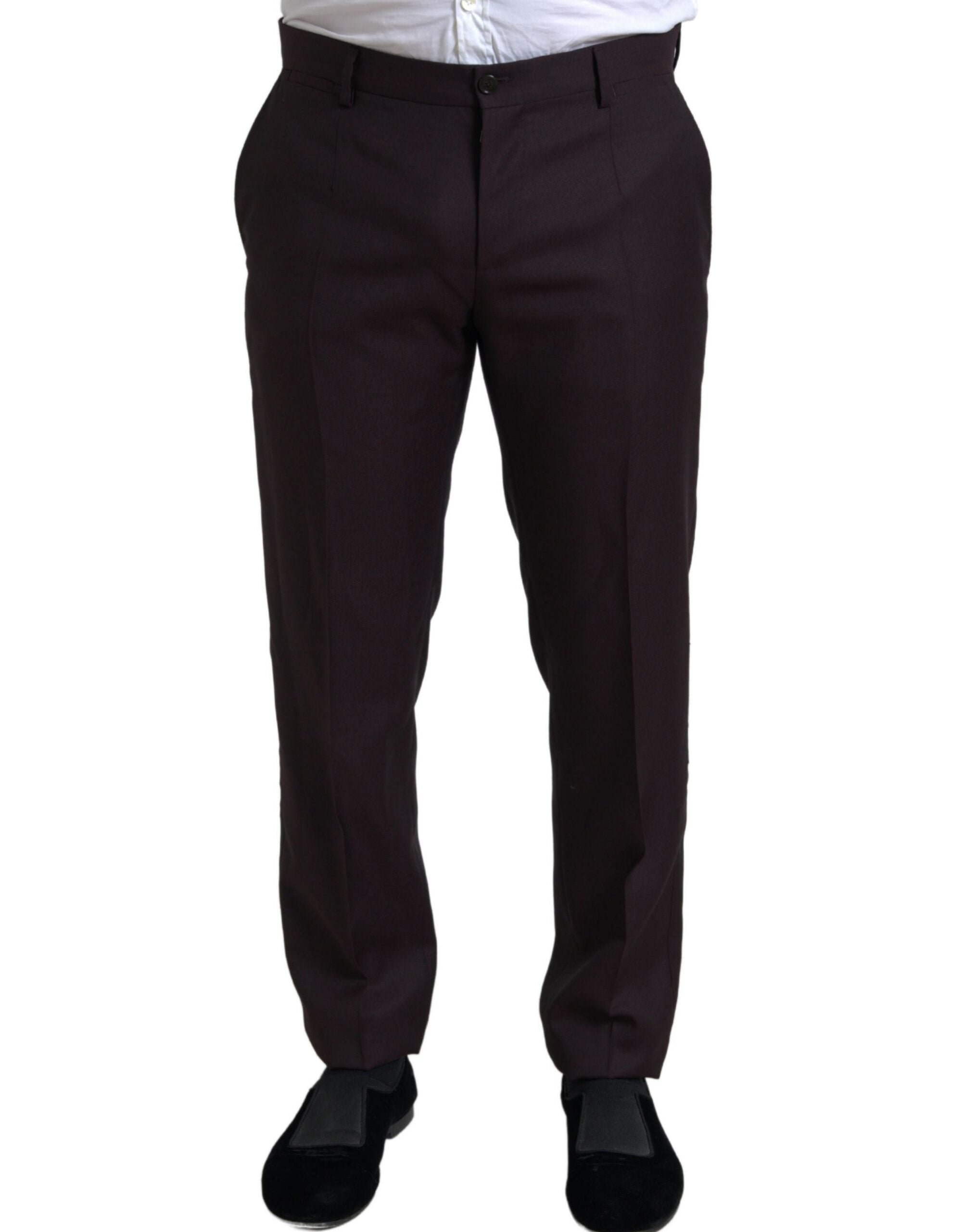 Dolce & Gabbana Chestnut Brown 2-Piece Single-Breasted MARTINI Suit-5