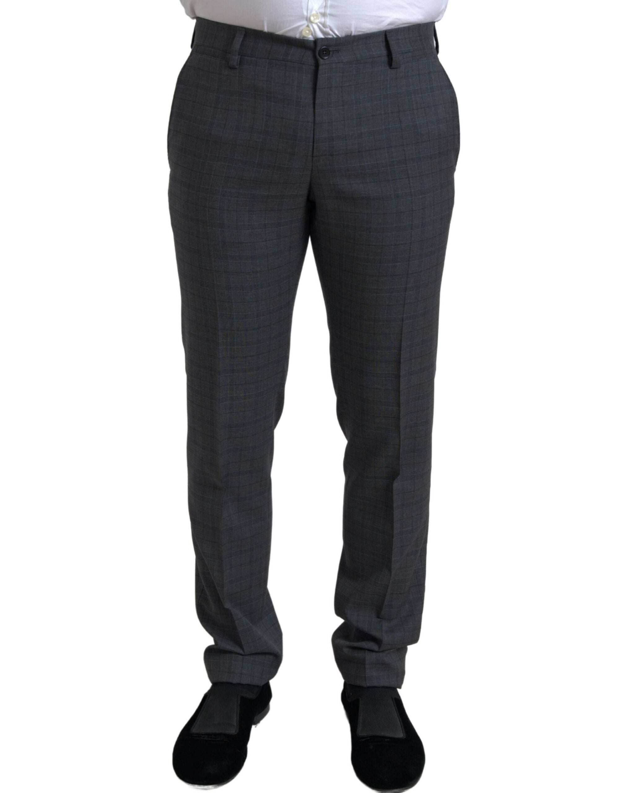 Dolce & Gabbana Grey 2-piece single-breasted MARTINI suit-6