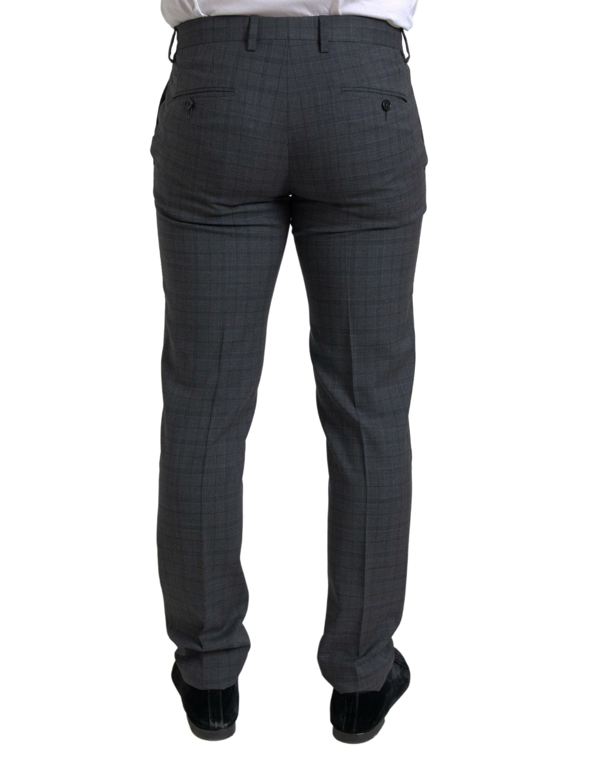 Dolce & Gabbana Grey 2-piece single-breasted MARTINI suit-7