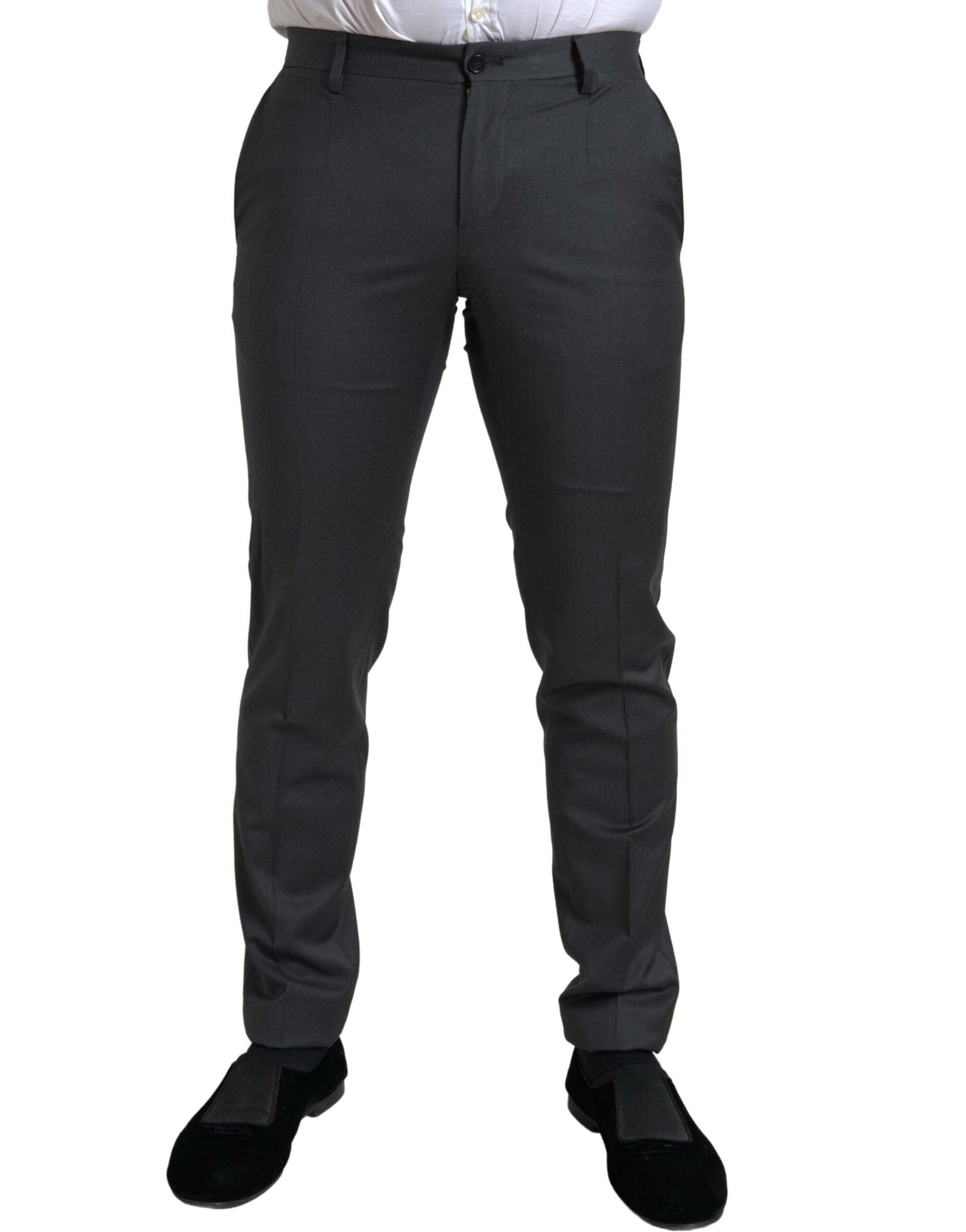 Dolce & Gabbana Grey 2-piece double-breasted SICILIA suit-6