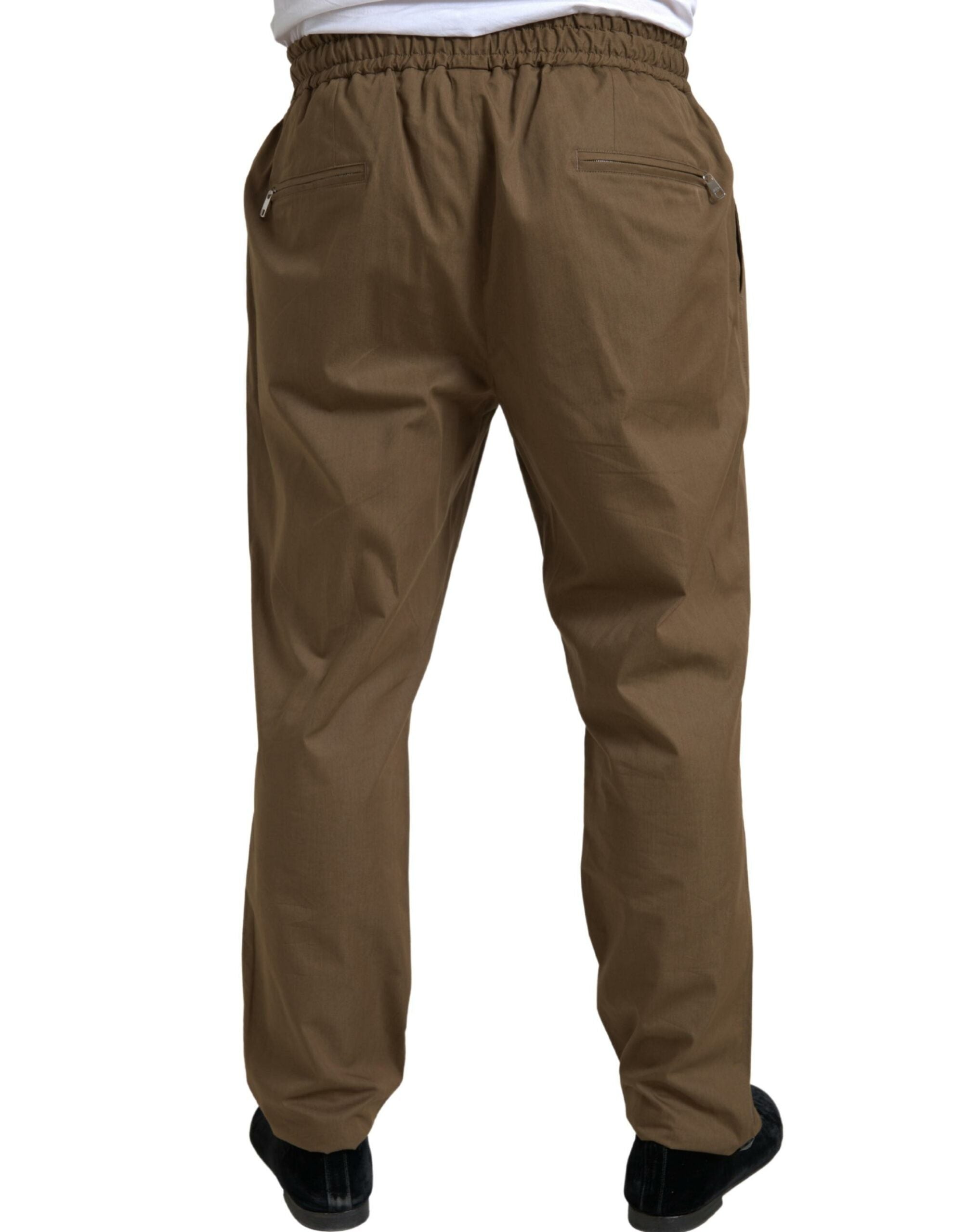 Dolce & Gabbana Brauner 2-teiliger einreihiger TAORMINA-Anzug-8